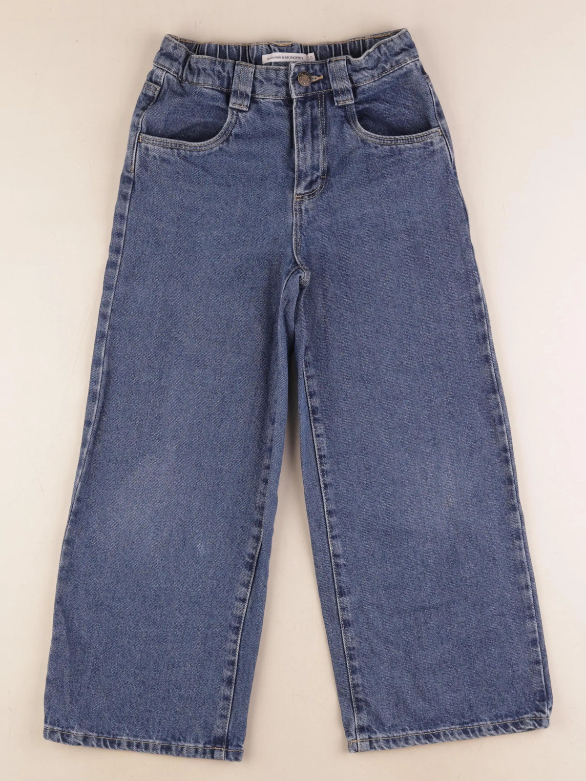 Monoprix - jean bleu - 10 ans