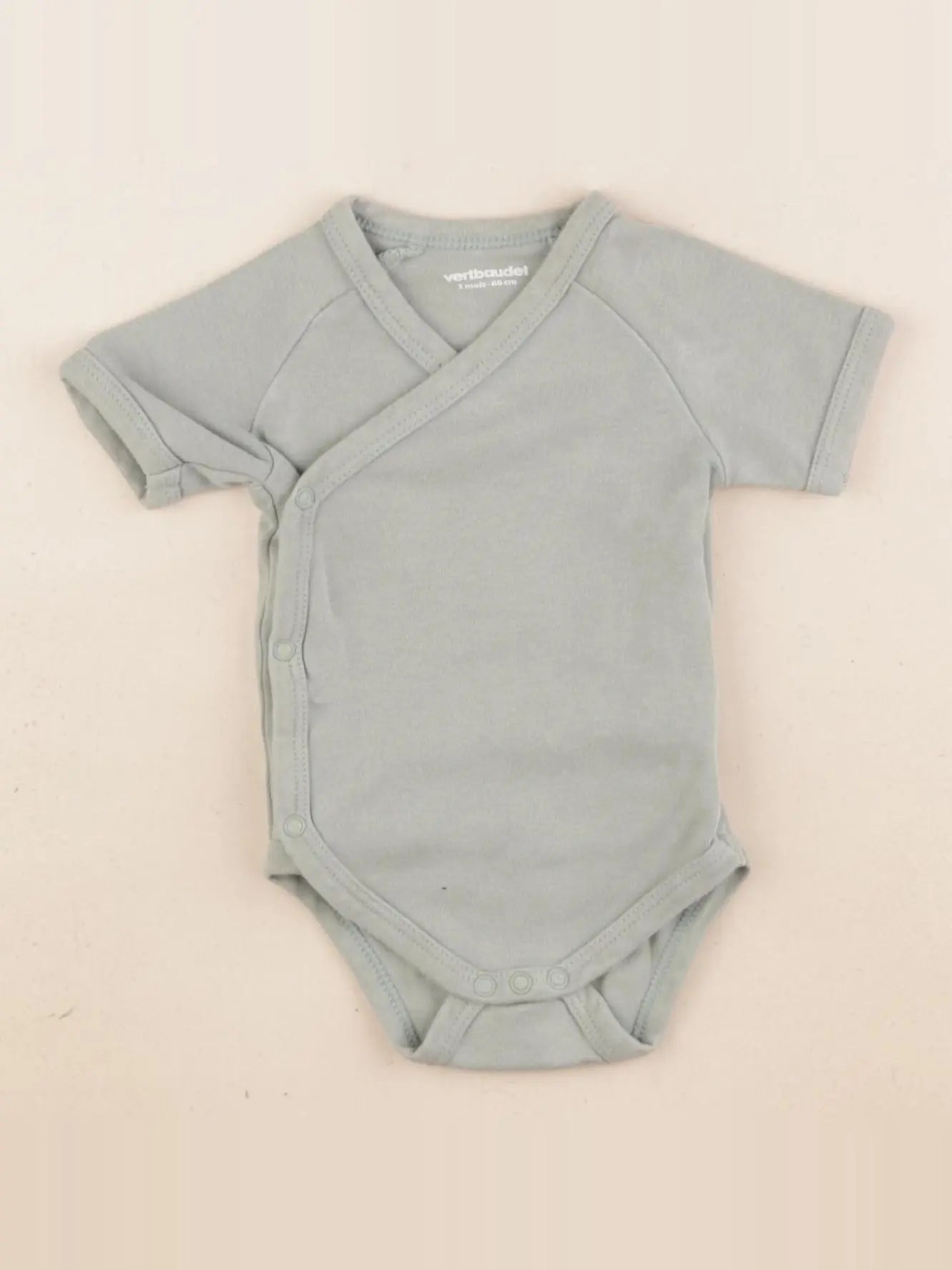 Vertbaudet - body vert - 3 mois