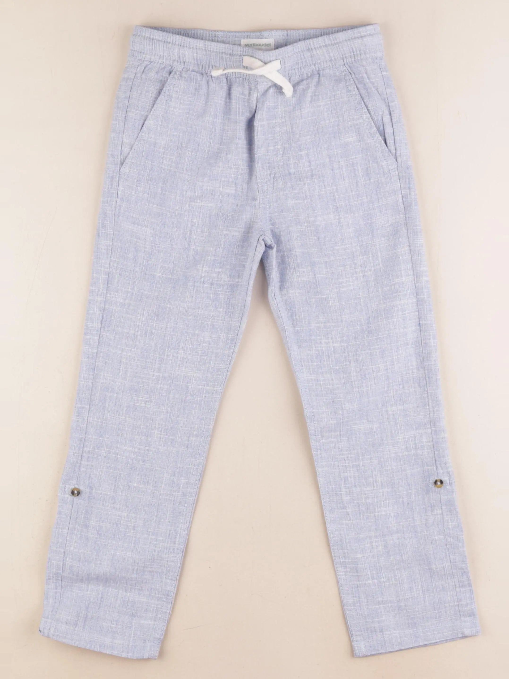 Vertbaudet - pantalon bleu - 6 ans
