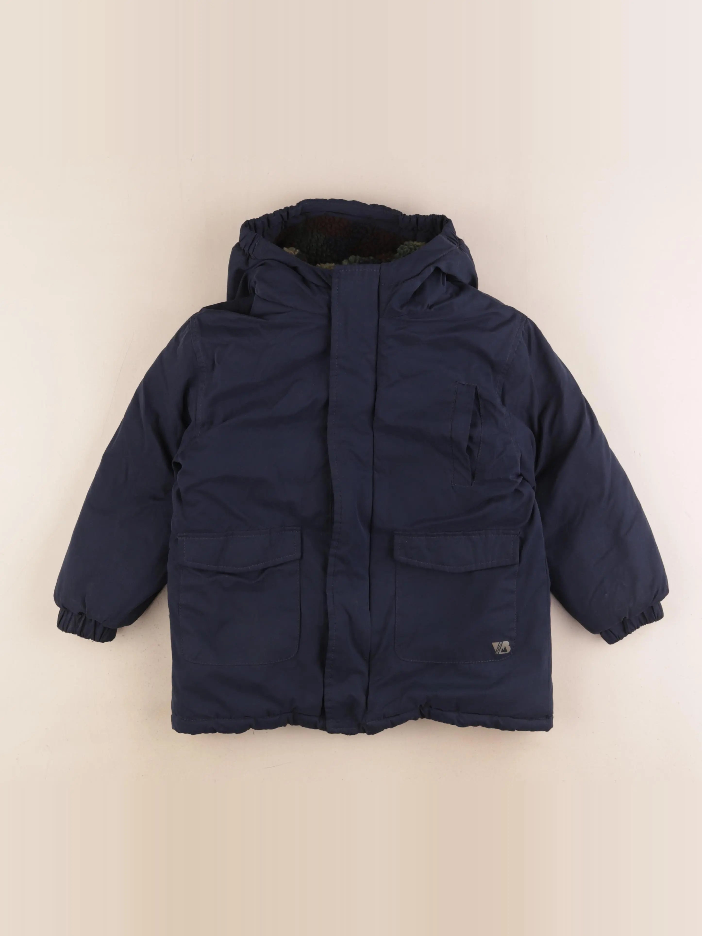 Vertbaudet - manteau bleu - 5 ans