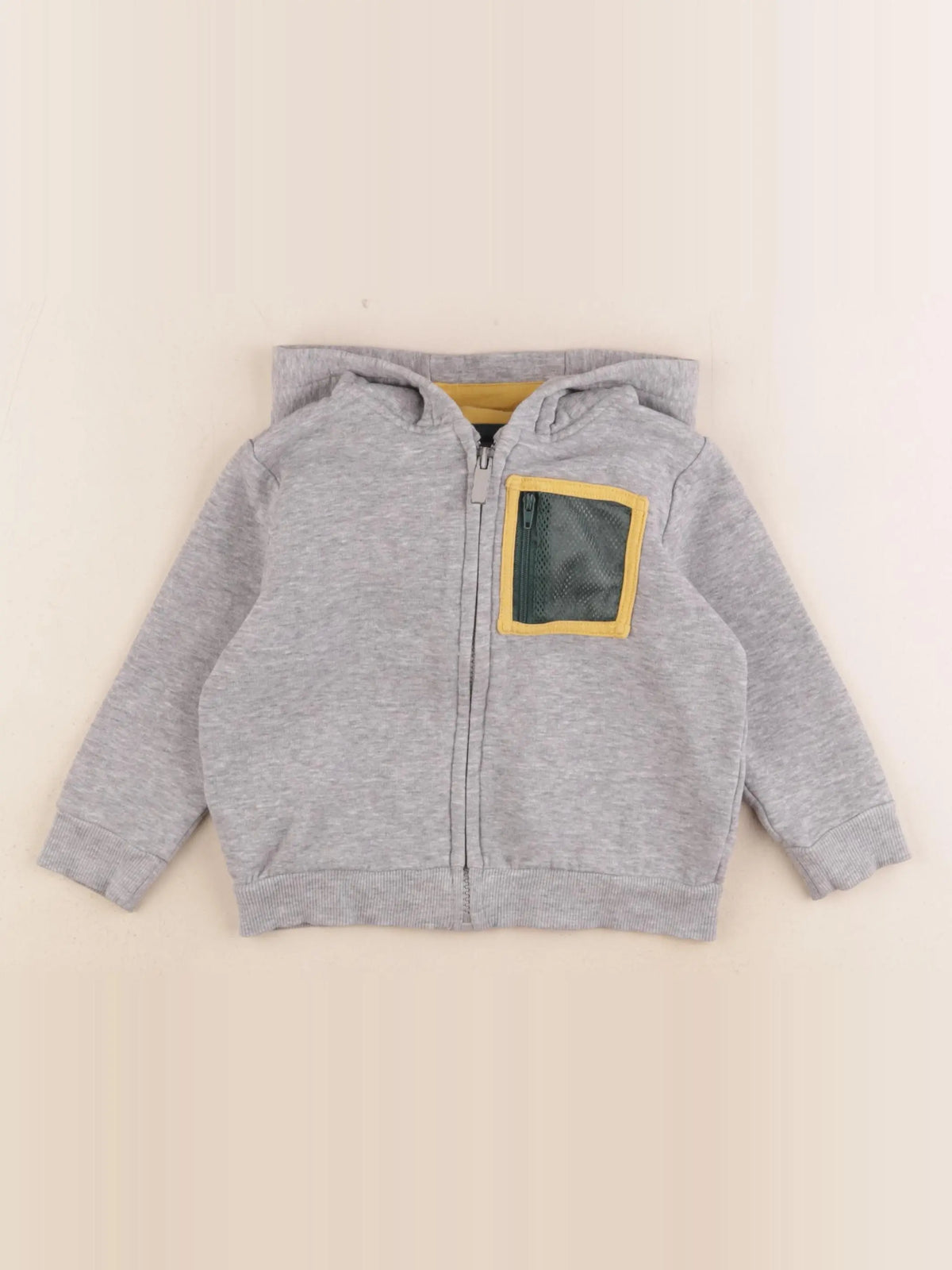 Vertbaudet - sweat gris - 2 ans
