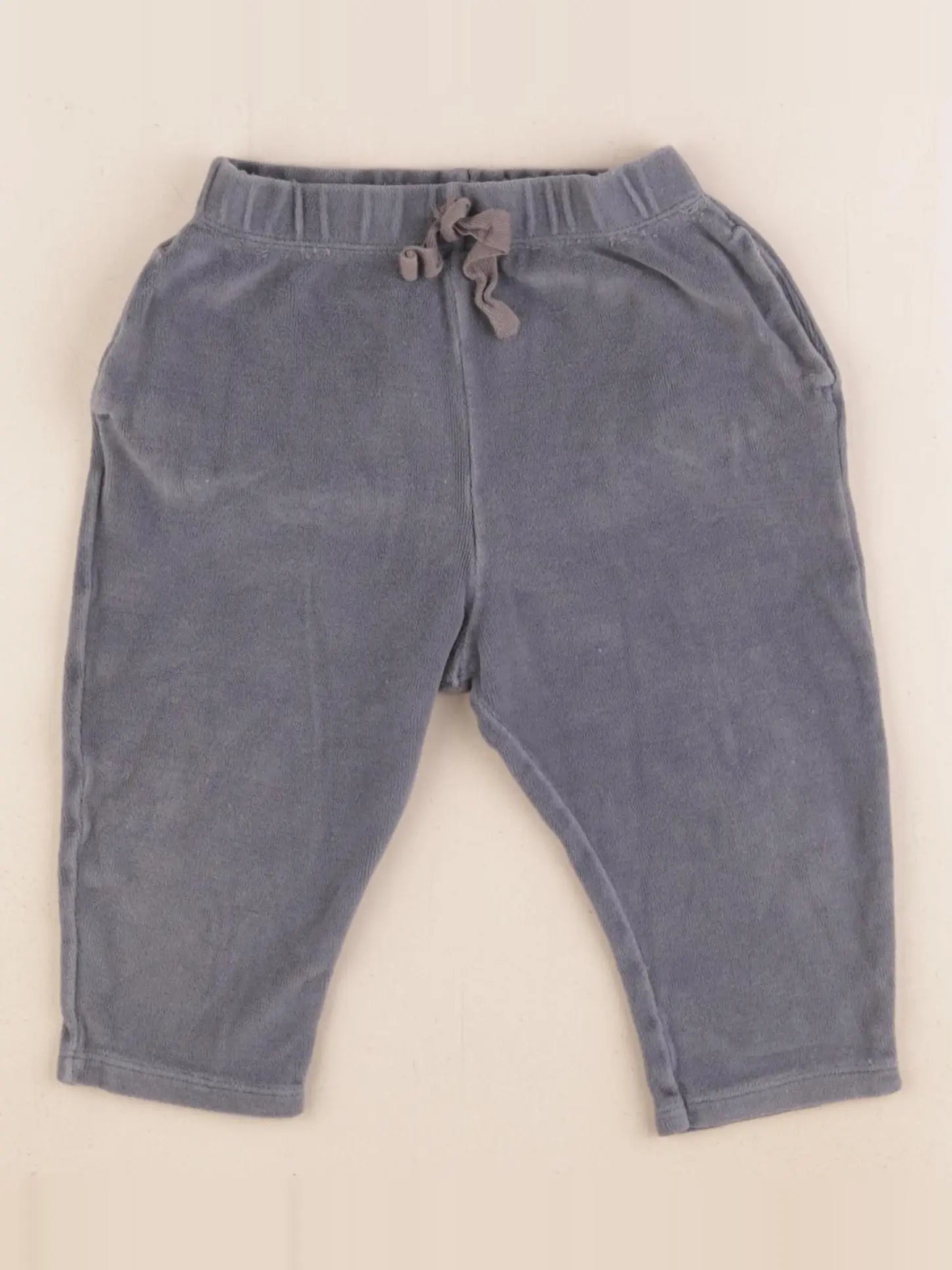 Petit Bateau - pantalon gris - 18 mois