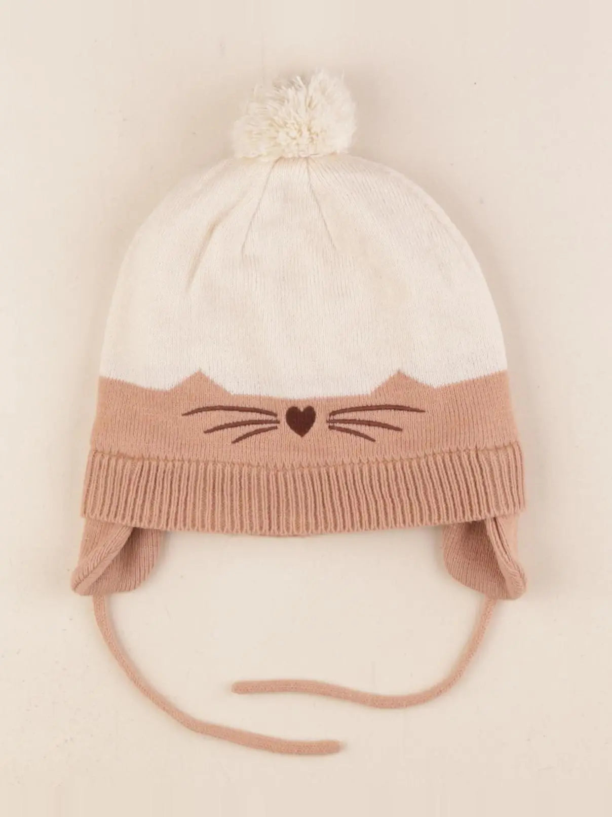 Vertbaudet - bonnet beige - 24/36 mois