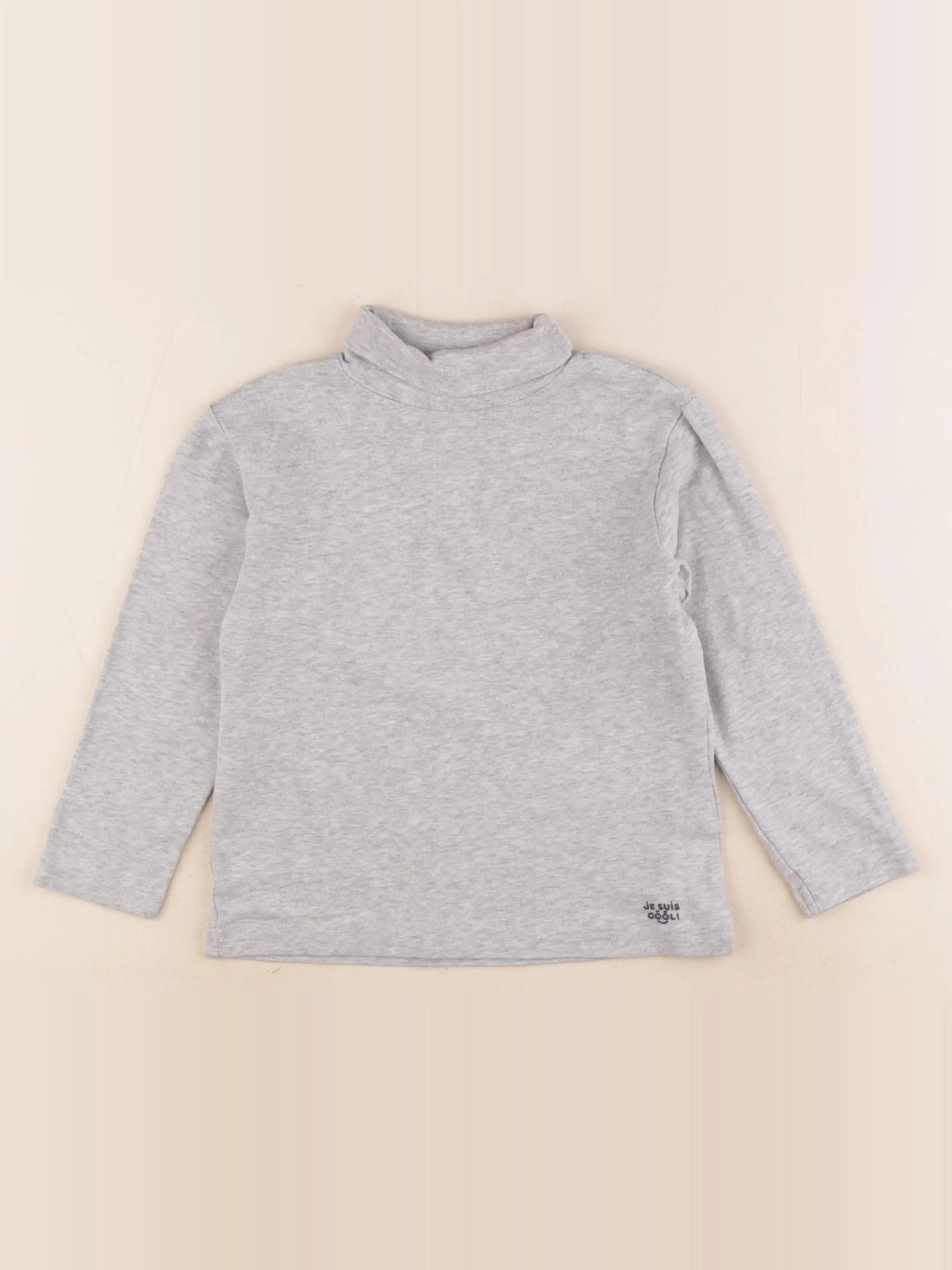 Vertbaudet - sous-pull gris - 4 ans