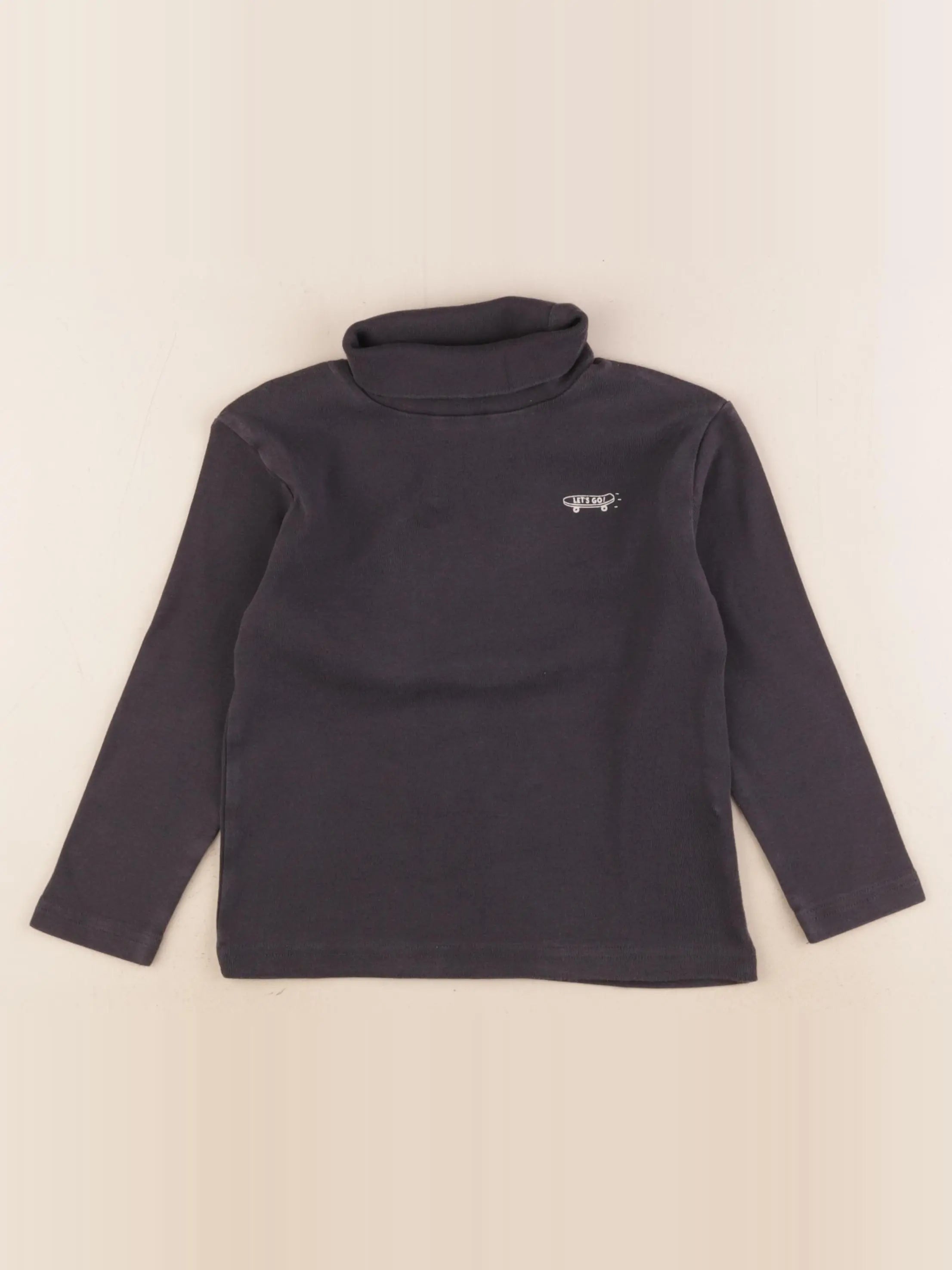 Vertbaudet - sous-pull gris - 4 ans