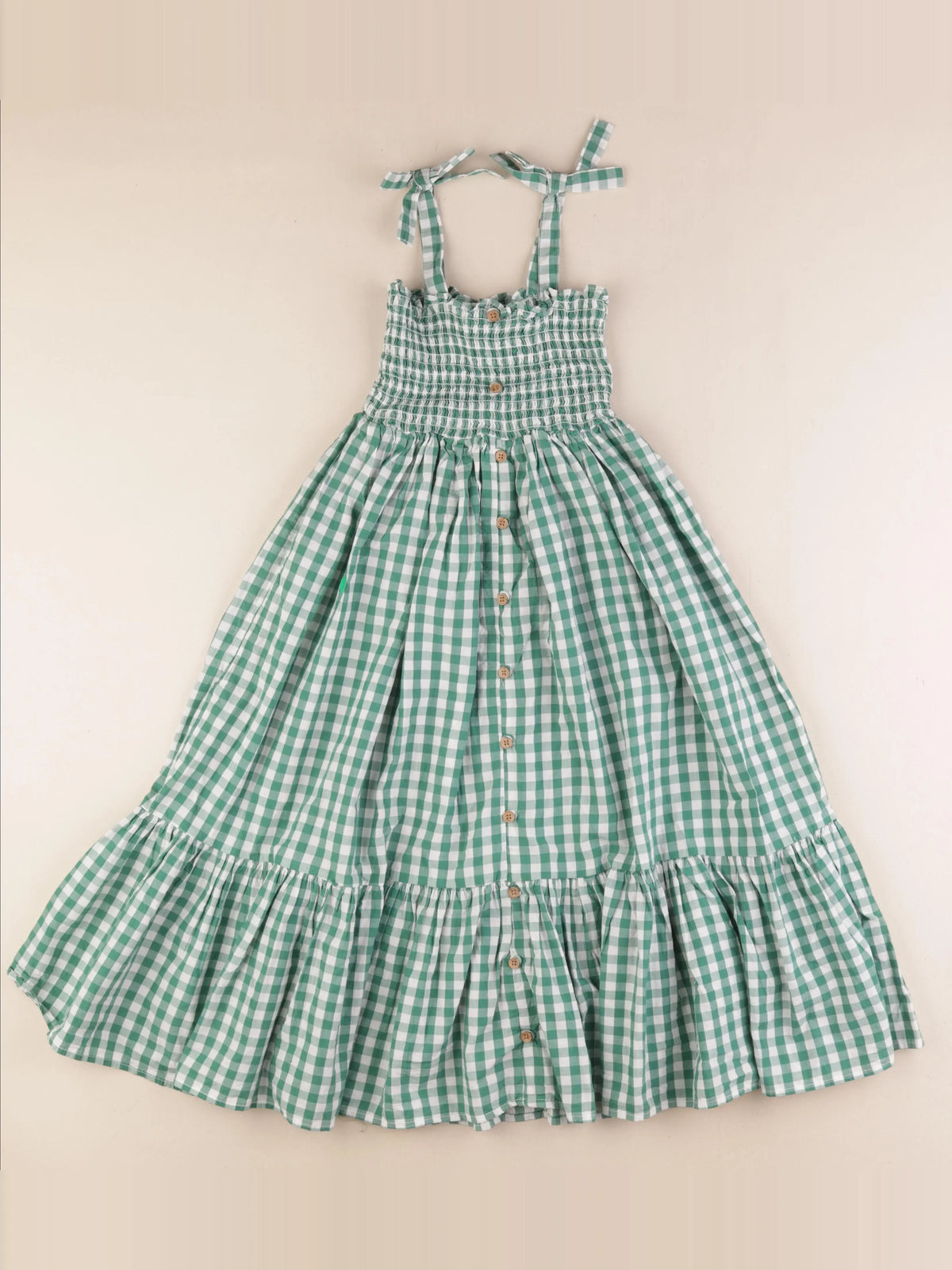 Vertbaudet - robe vert - 7 ans