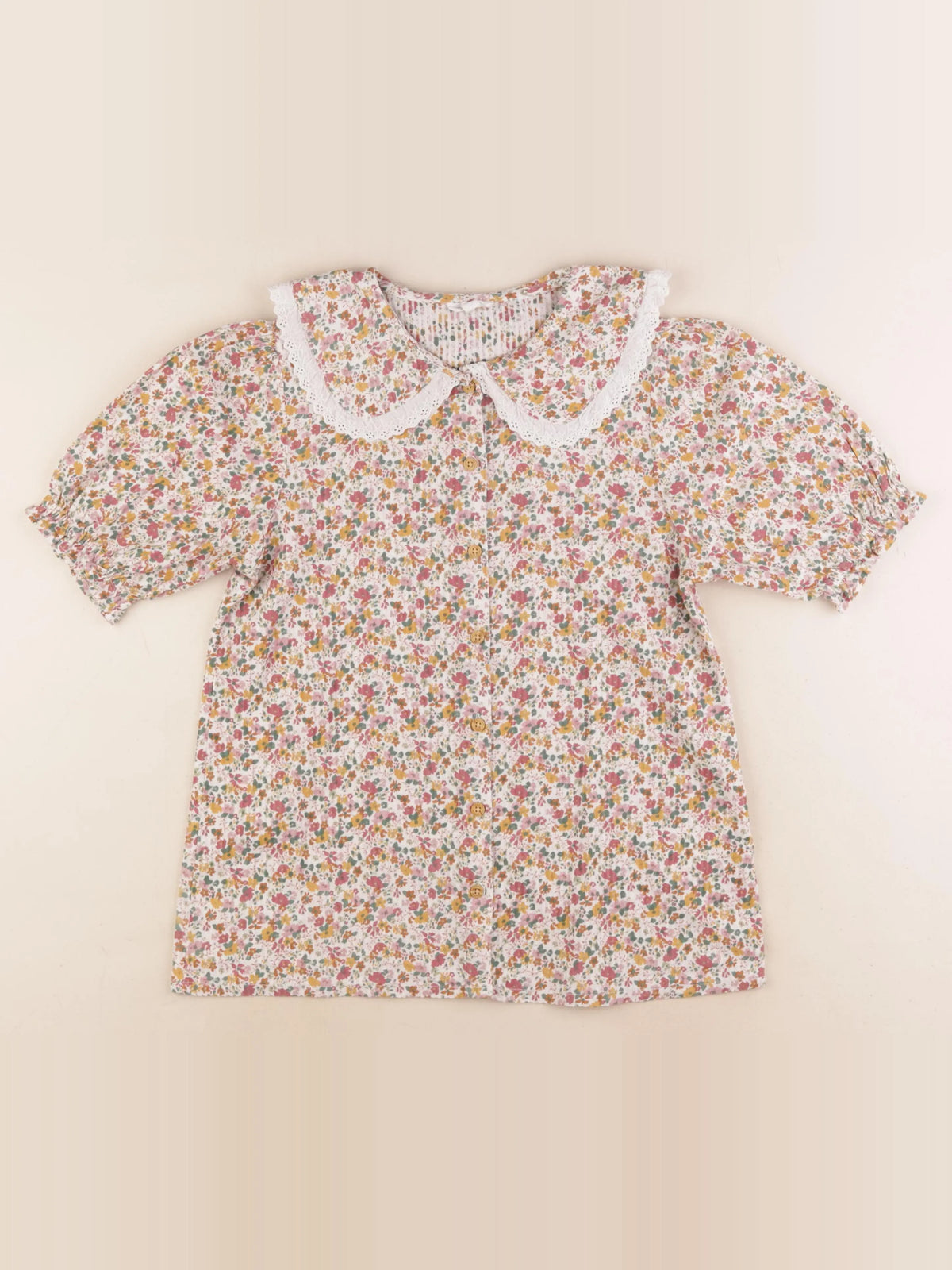 Vertbaudet - blouse multicolore - 12 ans