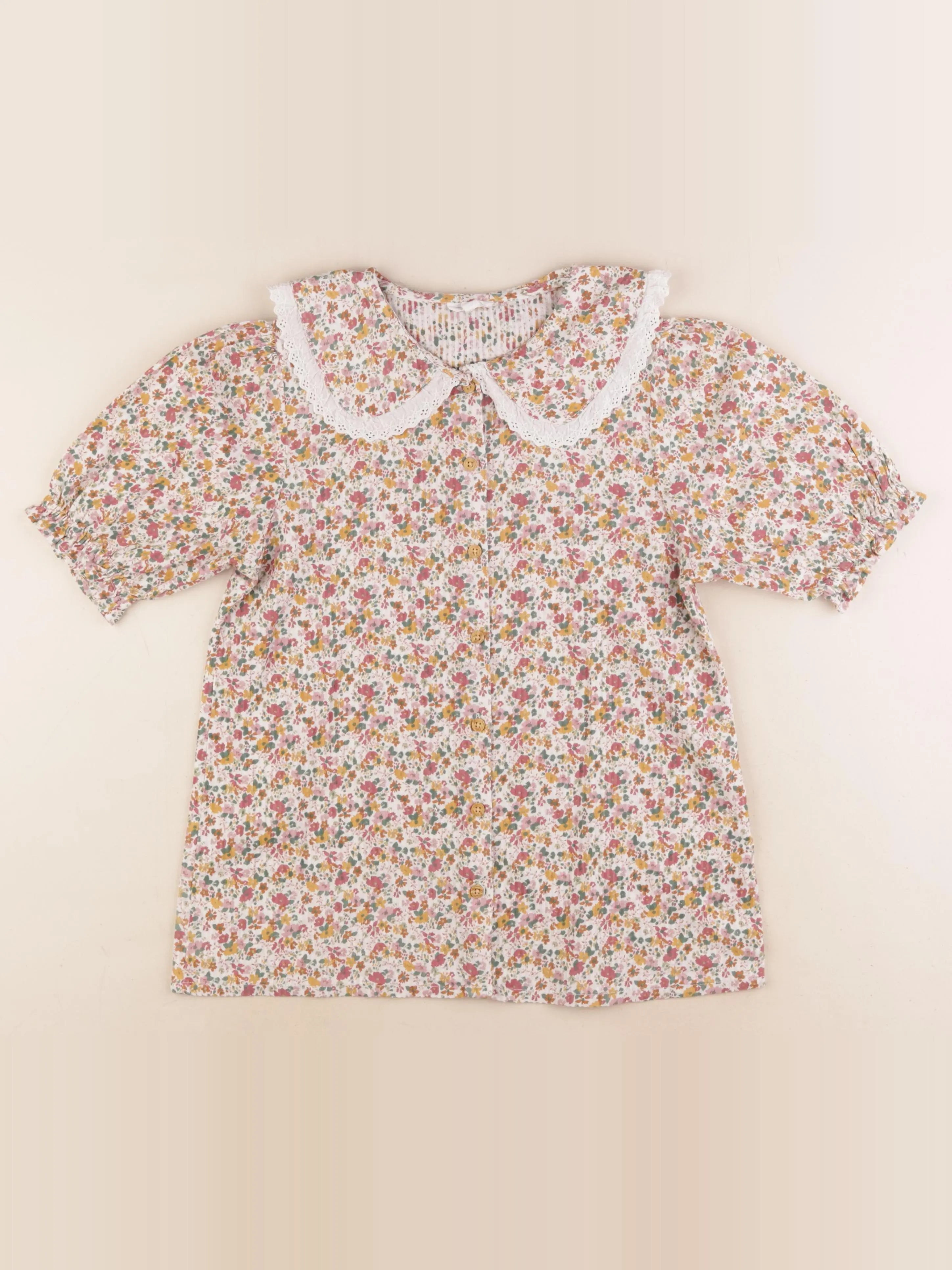 Vertbaudet - blouse multicolore - 12 ans