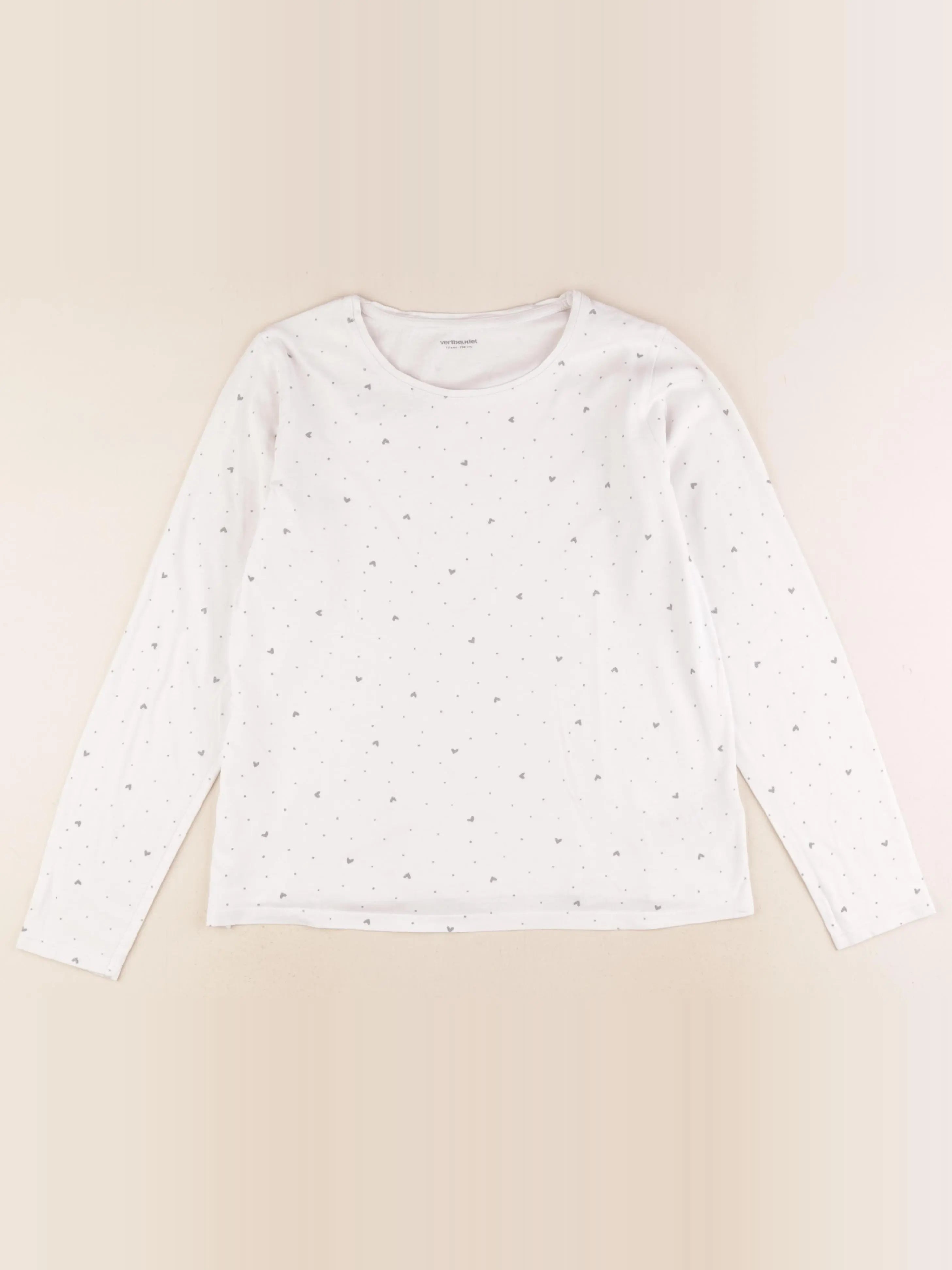 Vertbaudet - maillot de corps blanc - 12 ans