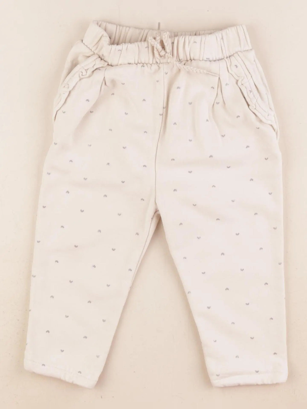 Vertbaudet - pantalon beige - 24 mois