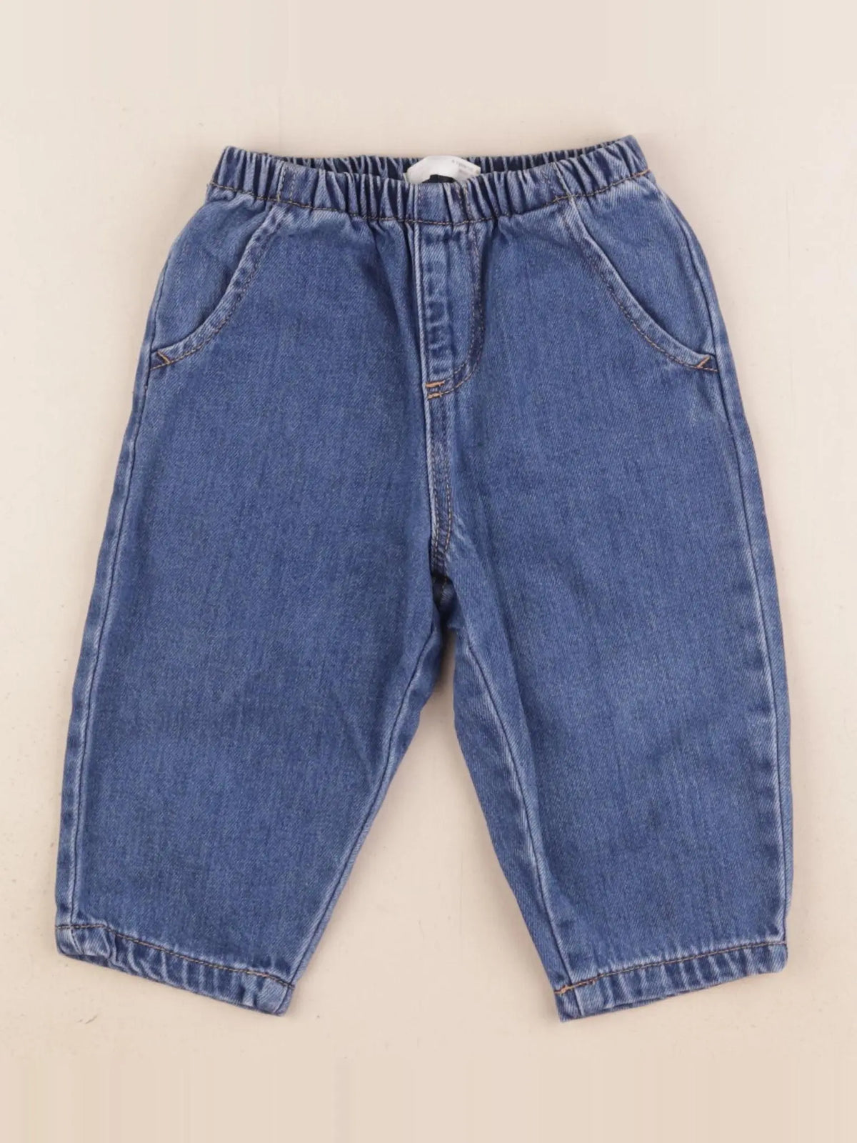 Zara - jean bleu - 9/12 mois