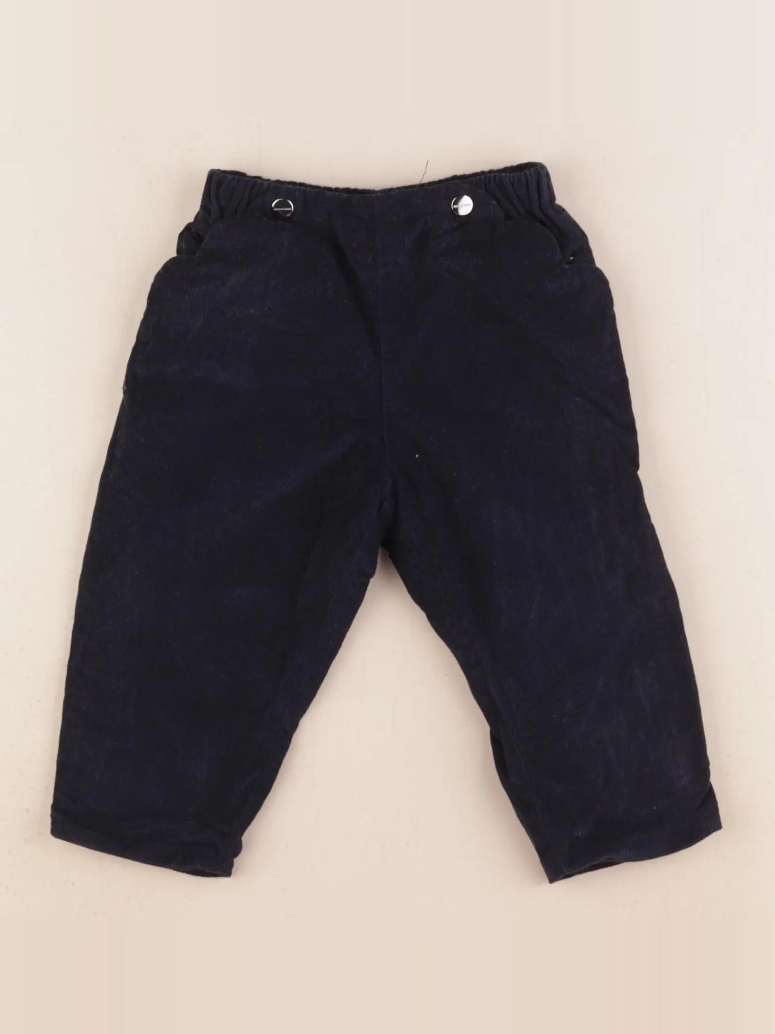 Jacadi - pantalon bleu - 12 mois