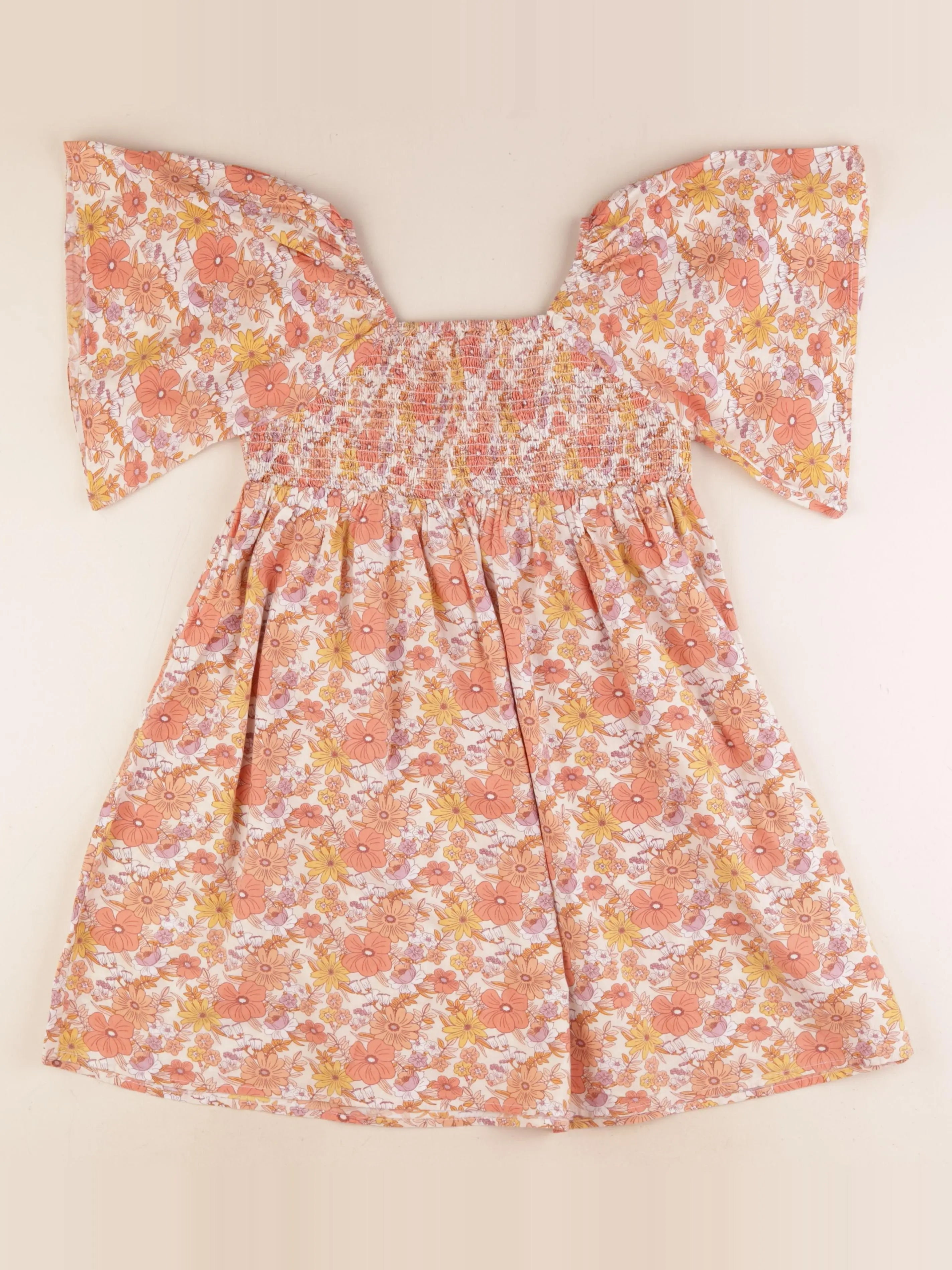 Vertbaudet - robe multicolore - 10 ans