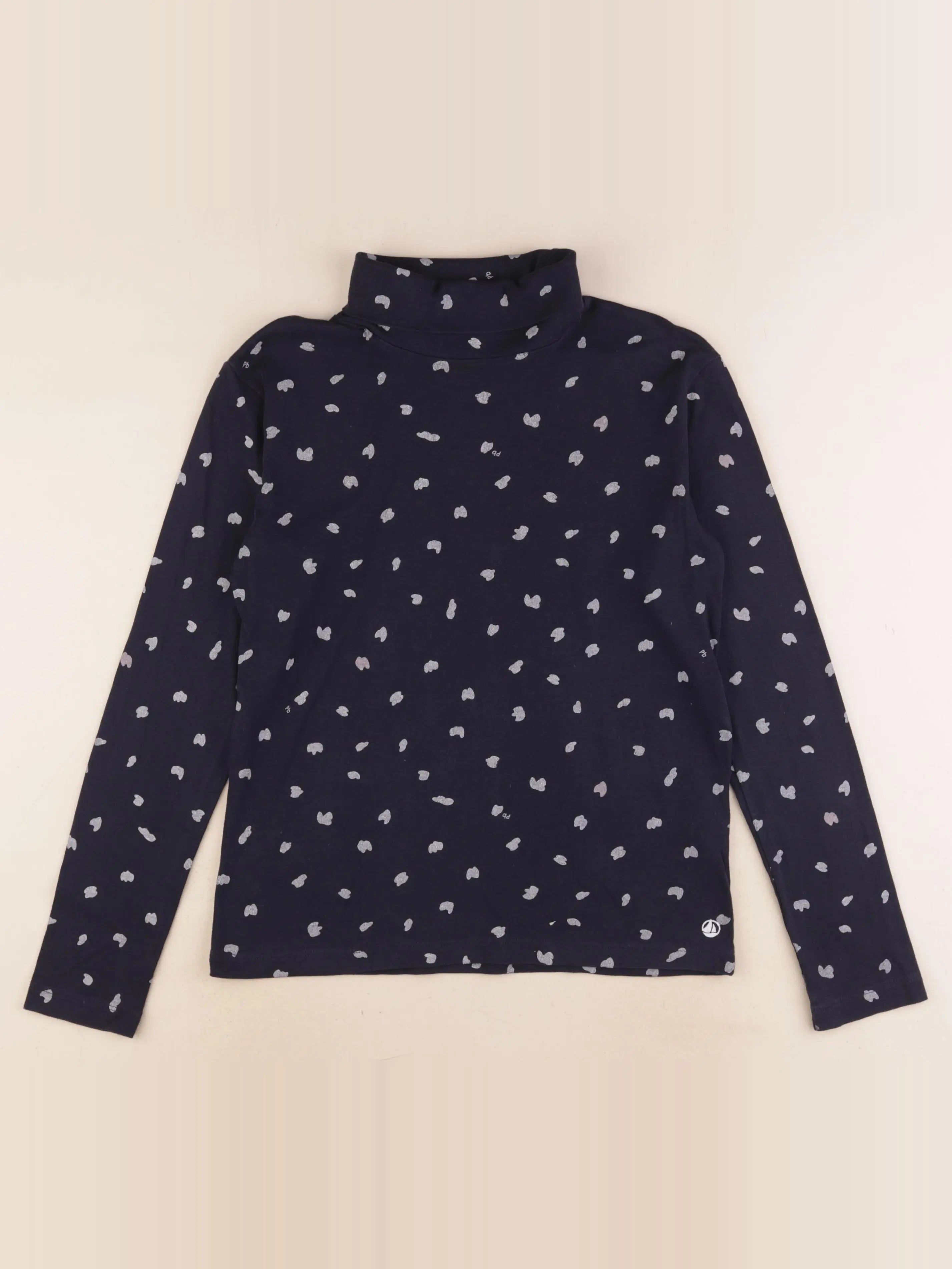 Petit Bateau - sous-pull noir - 12 ans