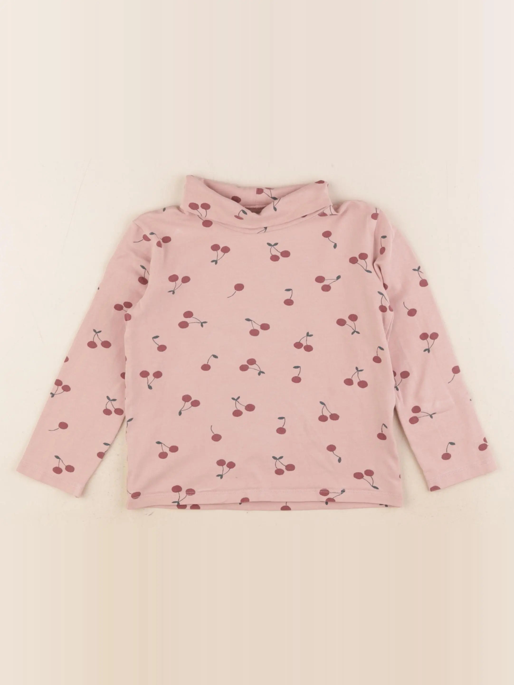 Vertbaudet - sous-pull rose - 4 ans