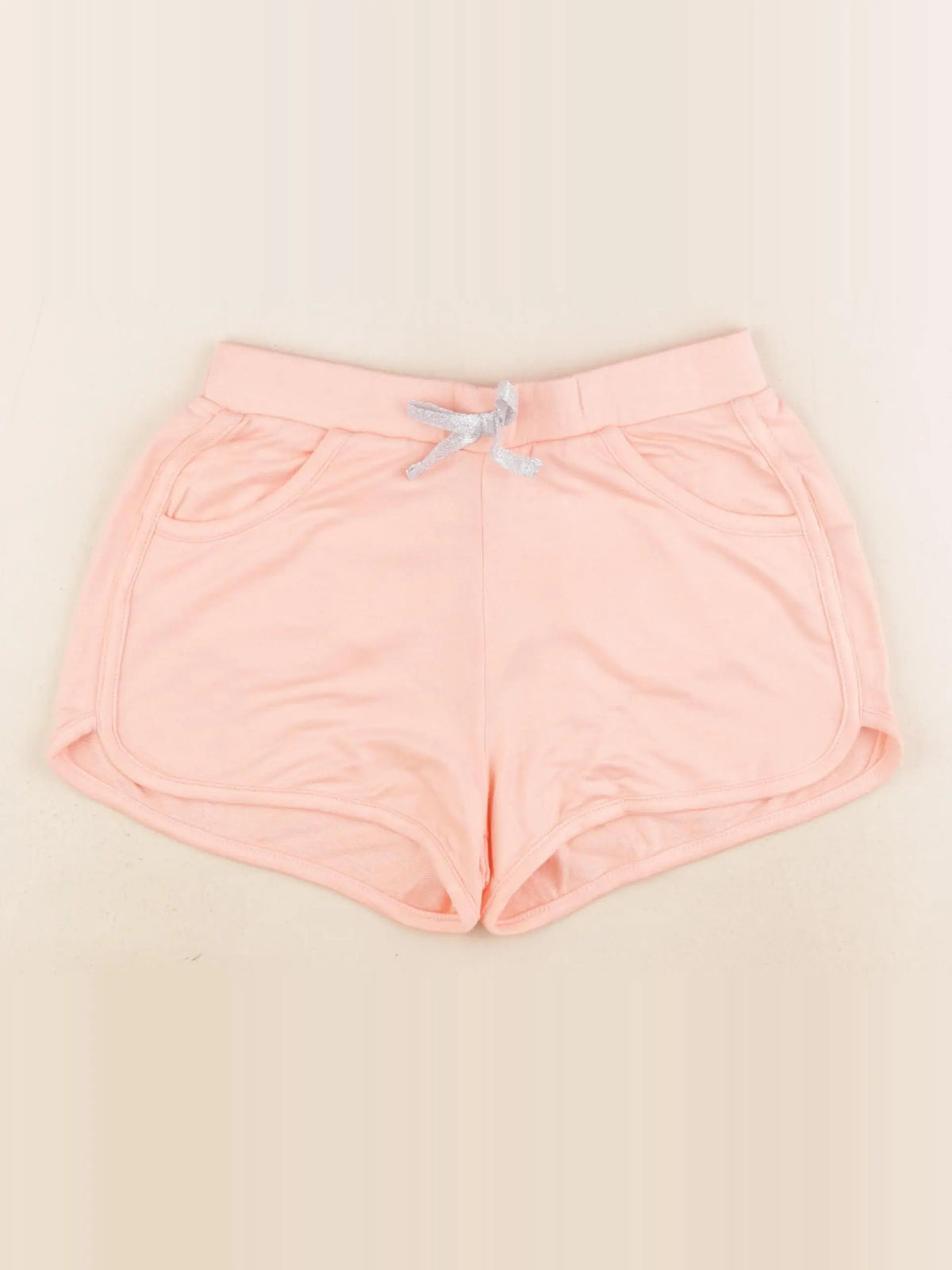 Vertbaudet - short rose, argent - 9 ans