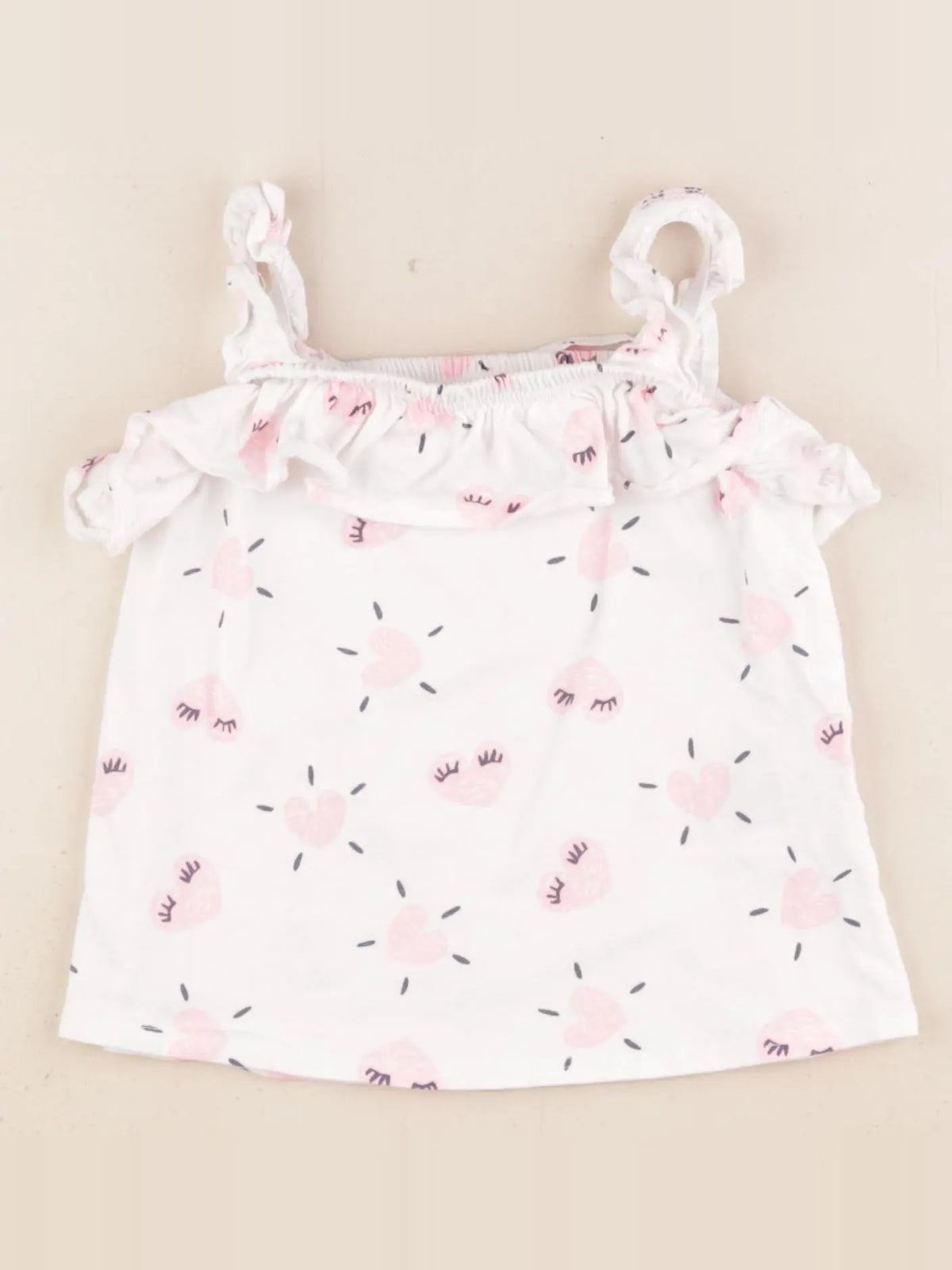 Vertbaudet - débardeur multicolore - 3 ans