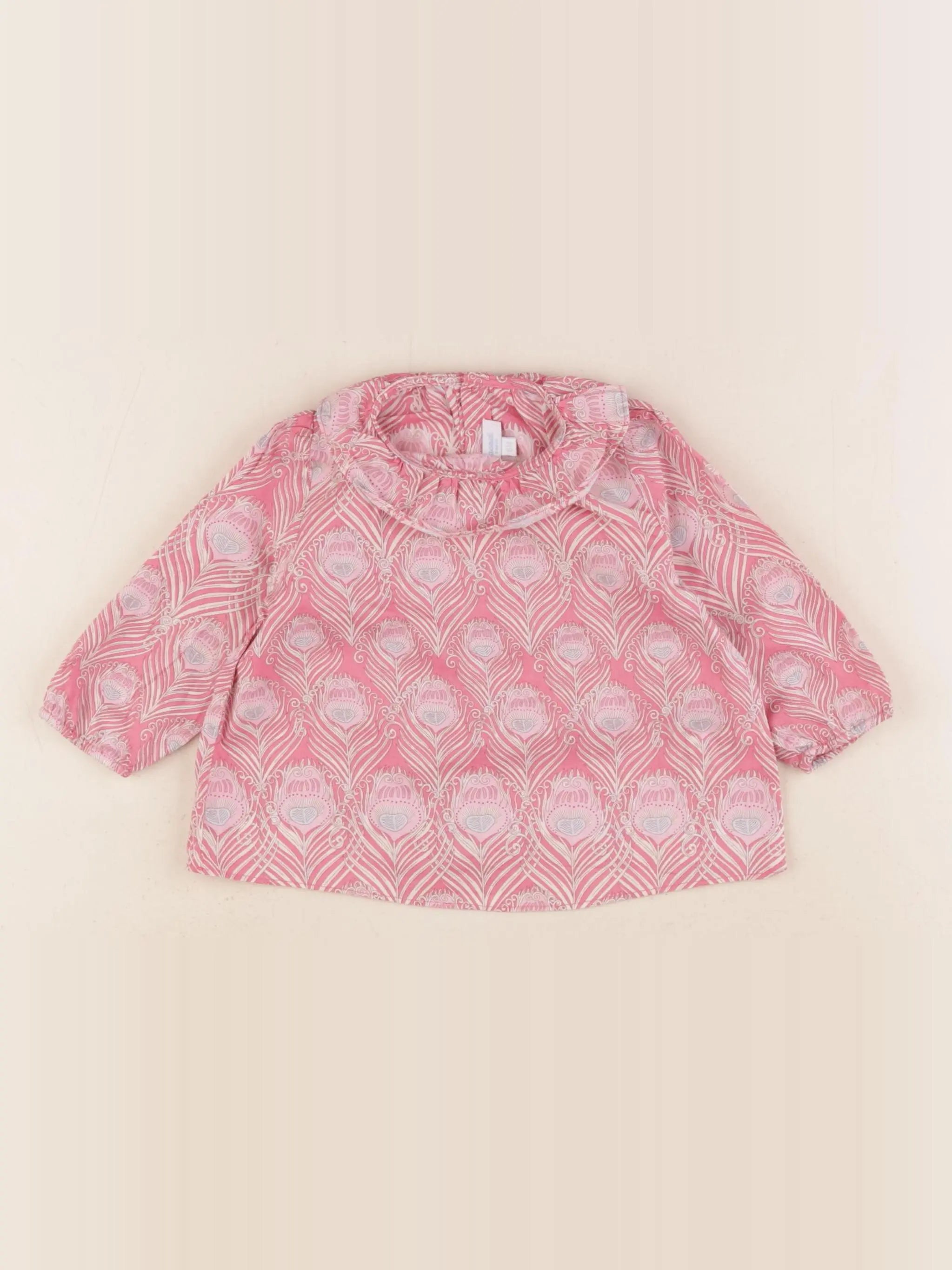 Jacadi - blouse liberty multicolore - 6 mois