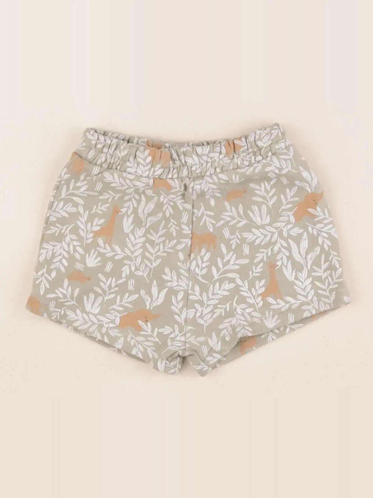 Vertbaudet - short vert - 6 mois