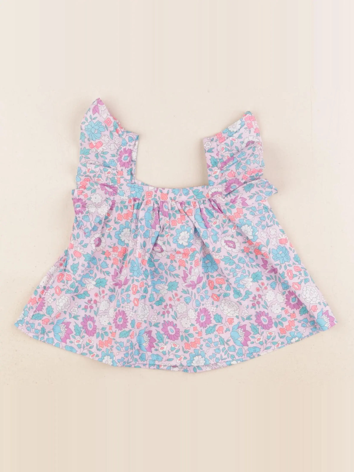 Jacadi - blouse liberty multicolore - 6 mois