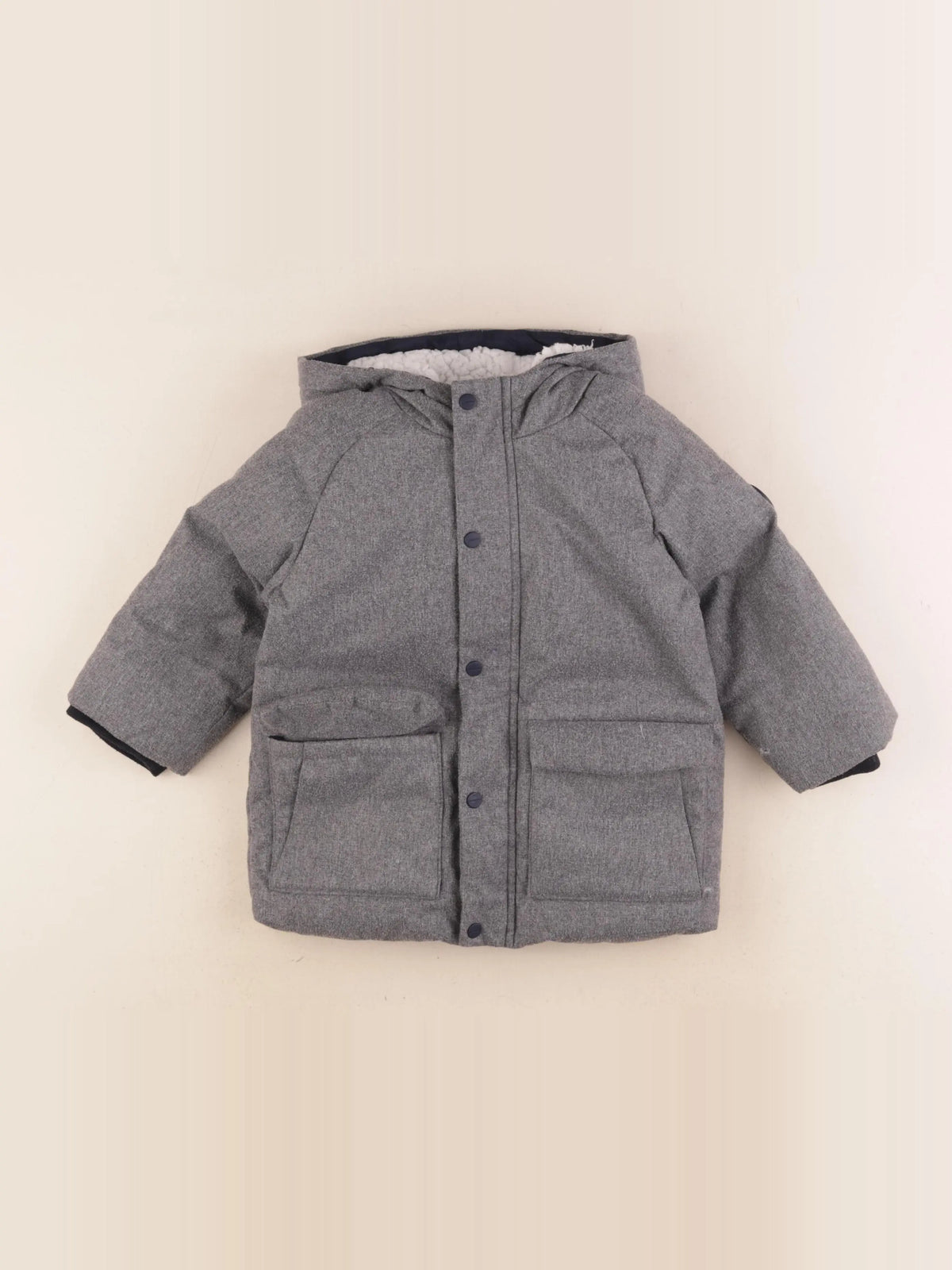 Jacadi - manteau gris - 24 mois