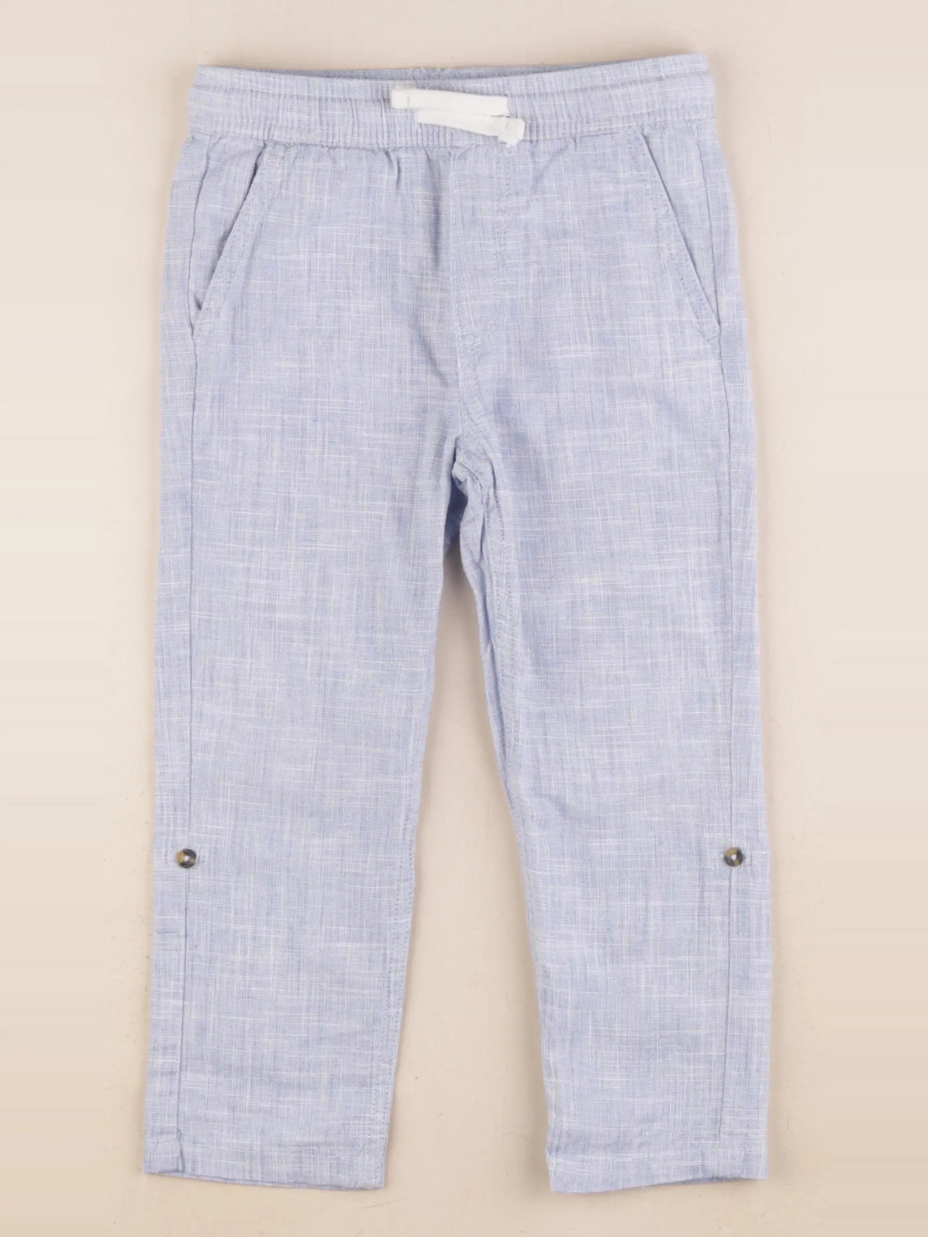 Vertbaudet - pantalon bleu - 4 ans
