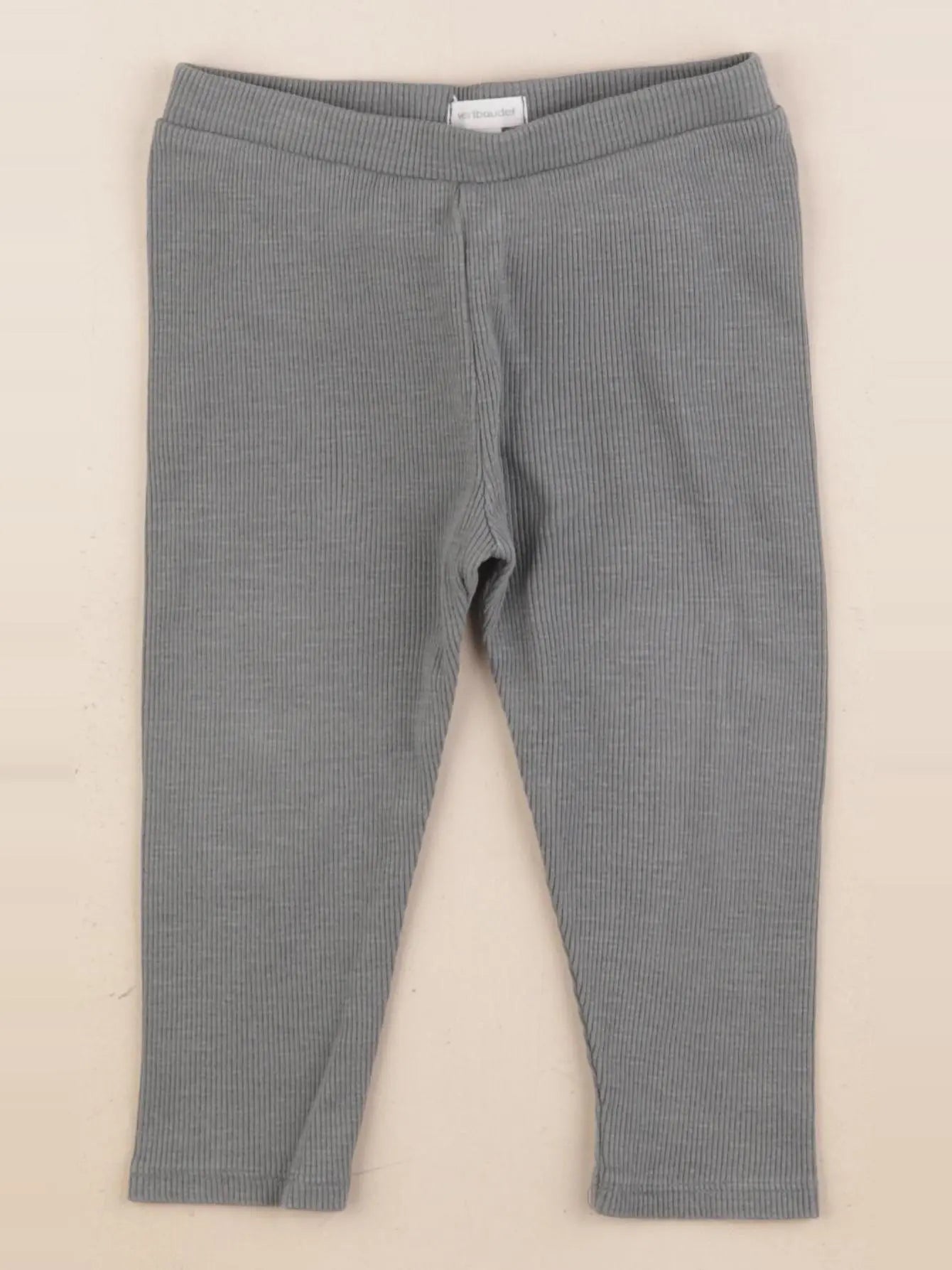 Vertbaudet - legging vert - 24 mois