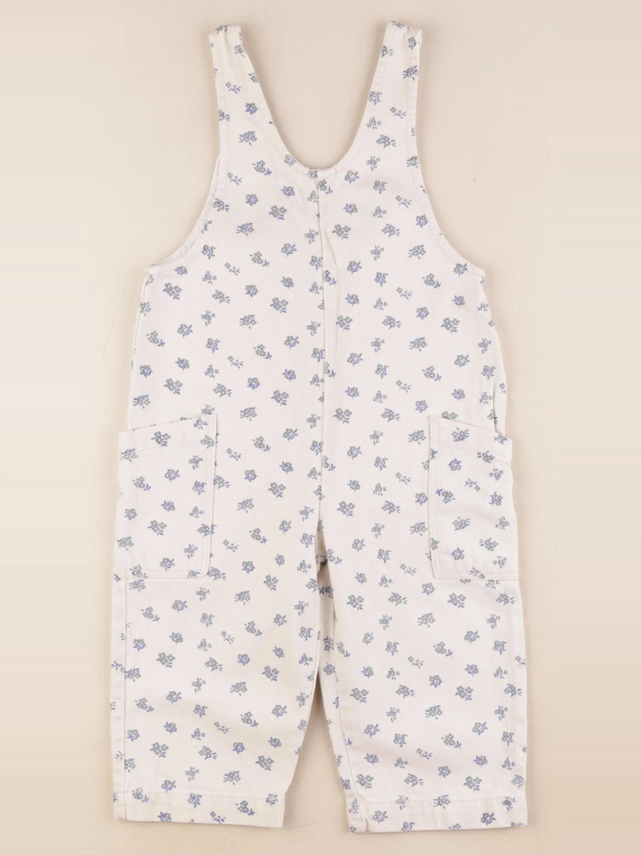 Zara - combinaison bleu, beige - 2 ans