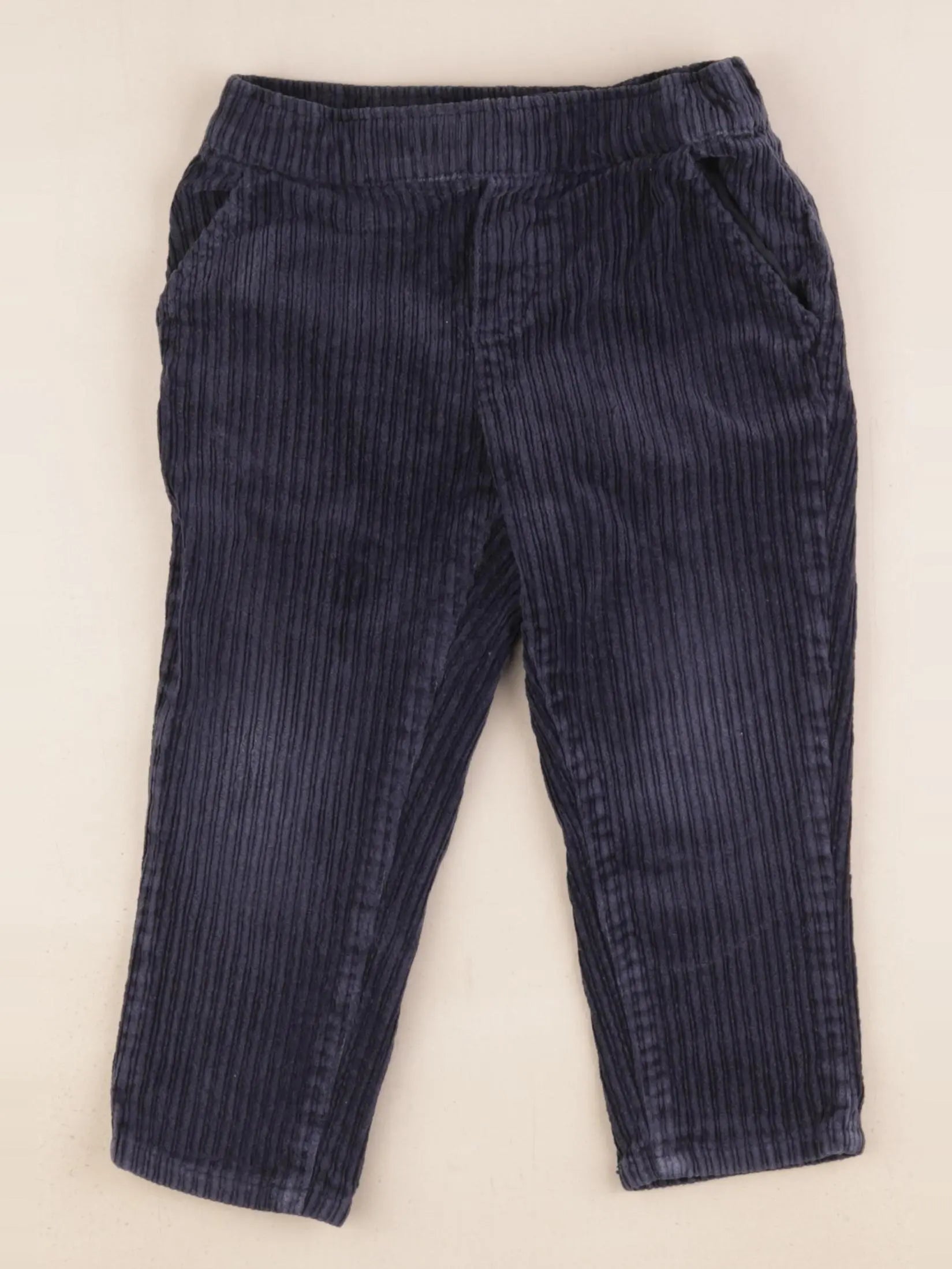 Vertbaudet - pantalon bleu - 3 ans