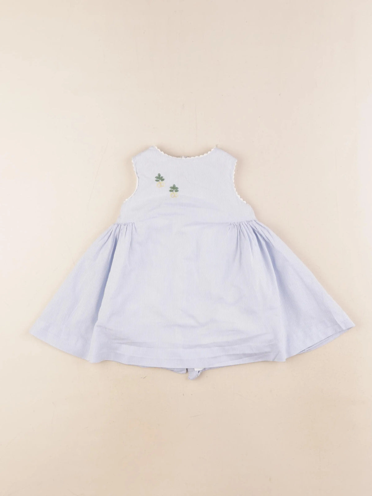 Cyrillus - robe bleu - 9 mois