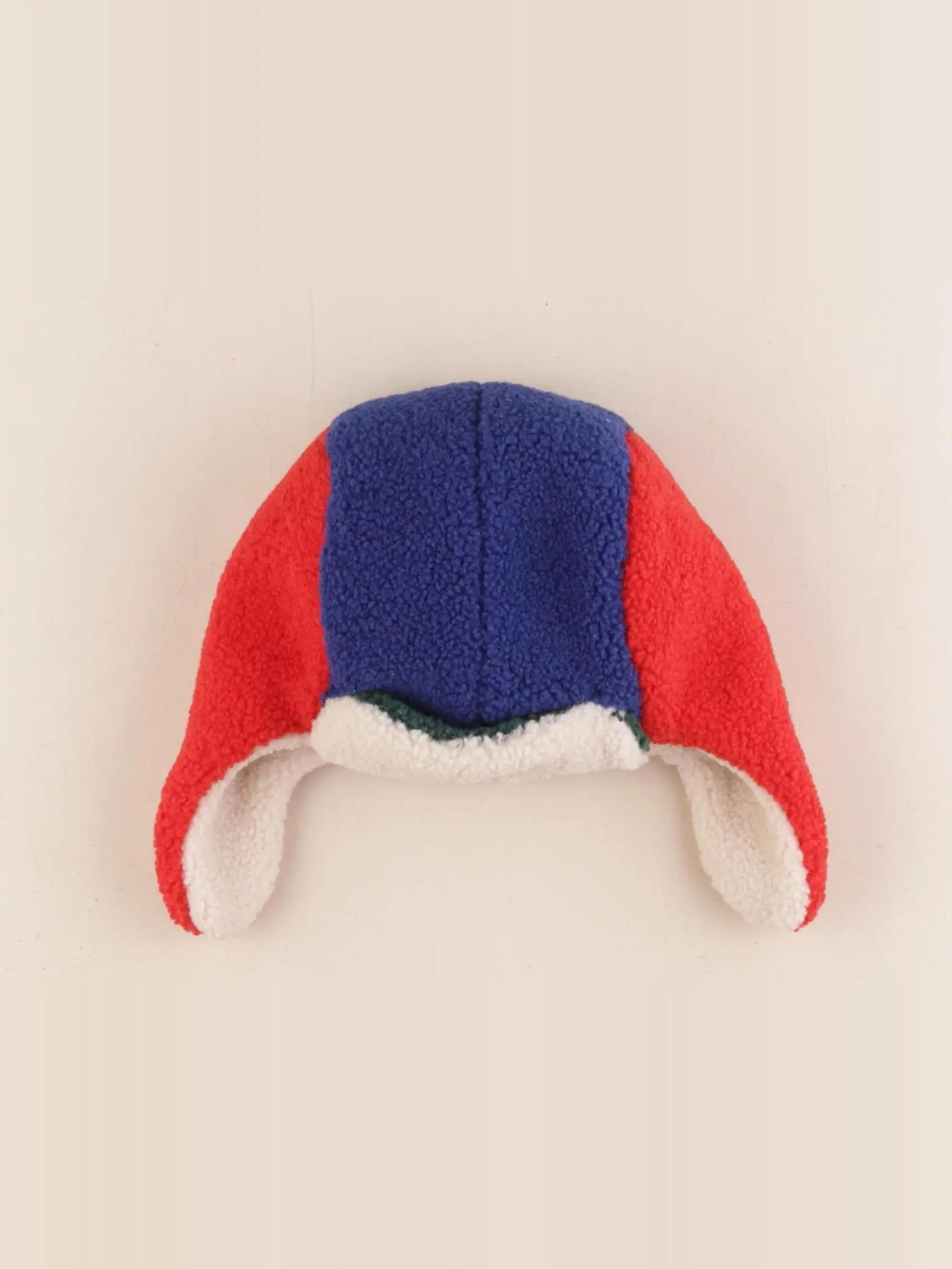 Mini Boden - bonnet bleu, rouge - 5/8 ans