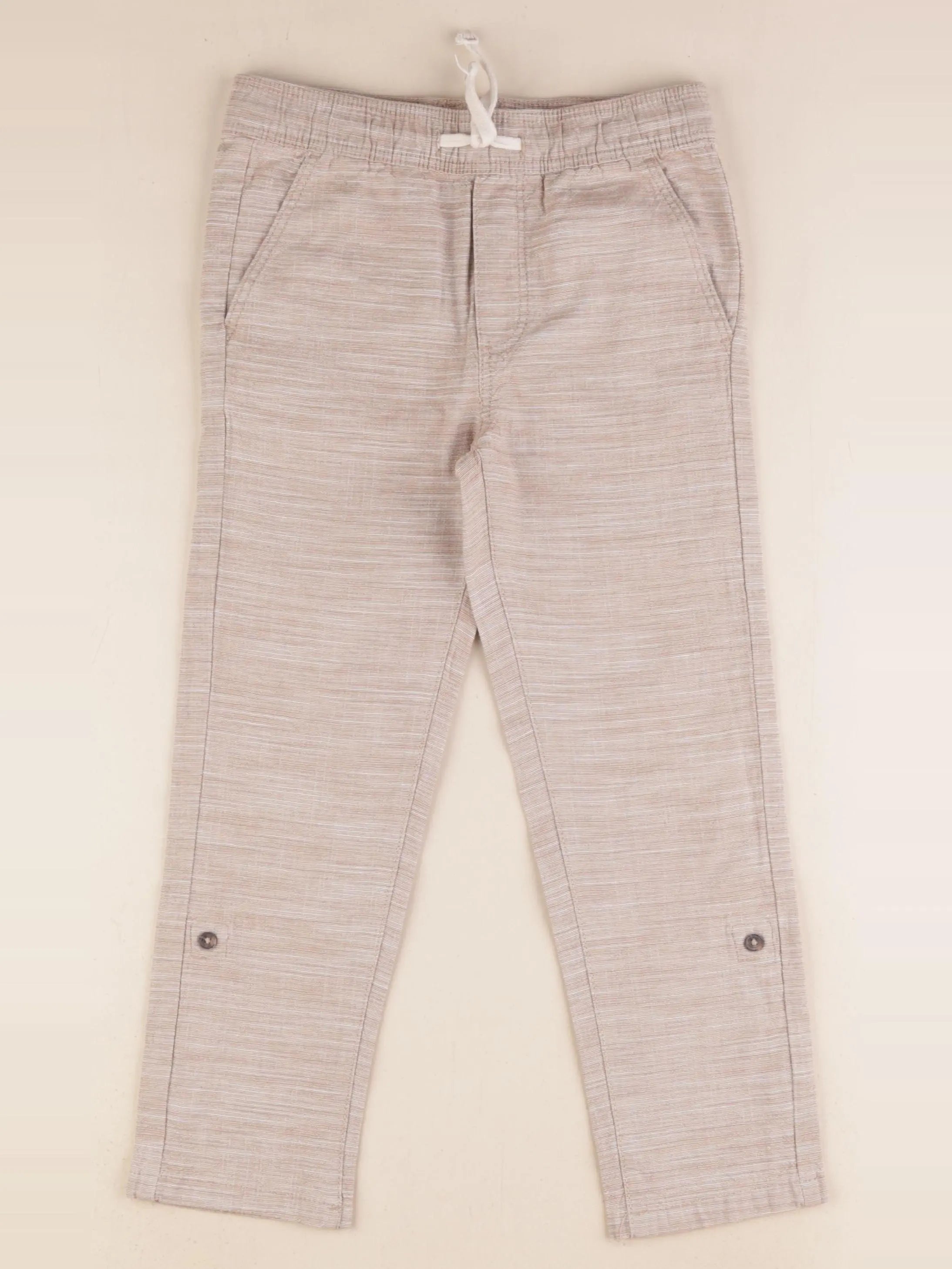 Vertbaudet - pantalon beige - 6 ans