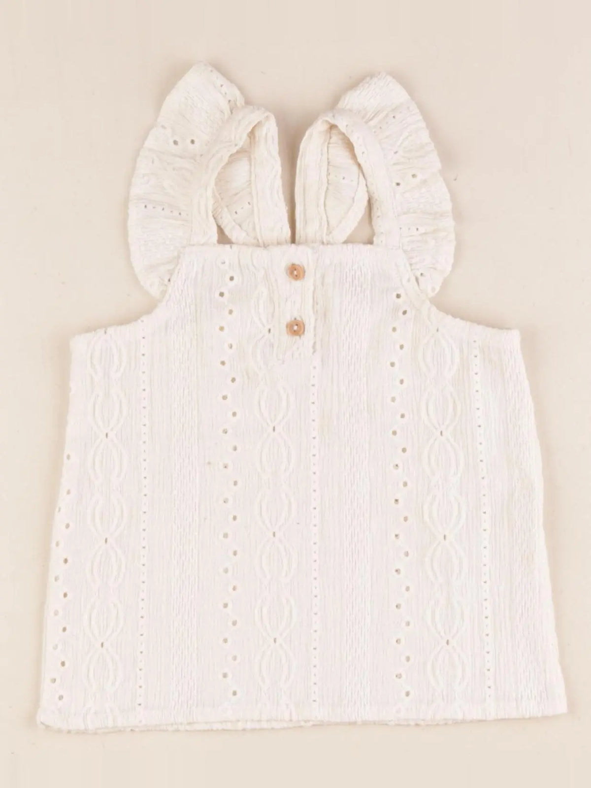 Vertbaudet - débardeur beige - 18 mois
