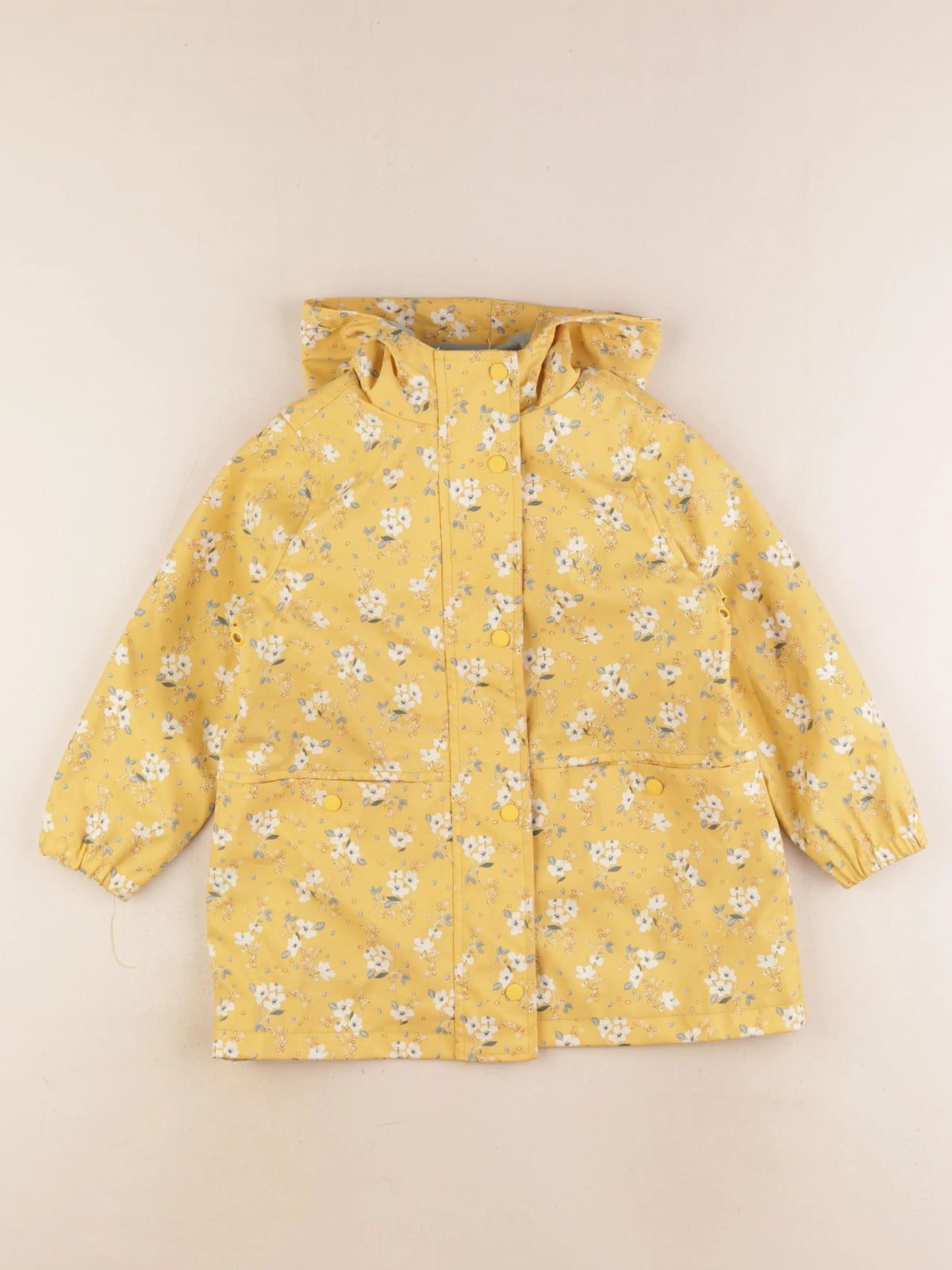 Vertbaudet - imperméable jaune - 4 ans