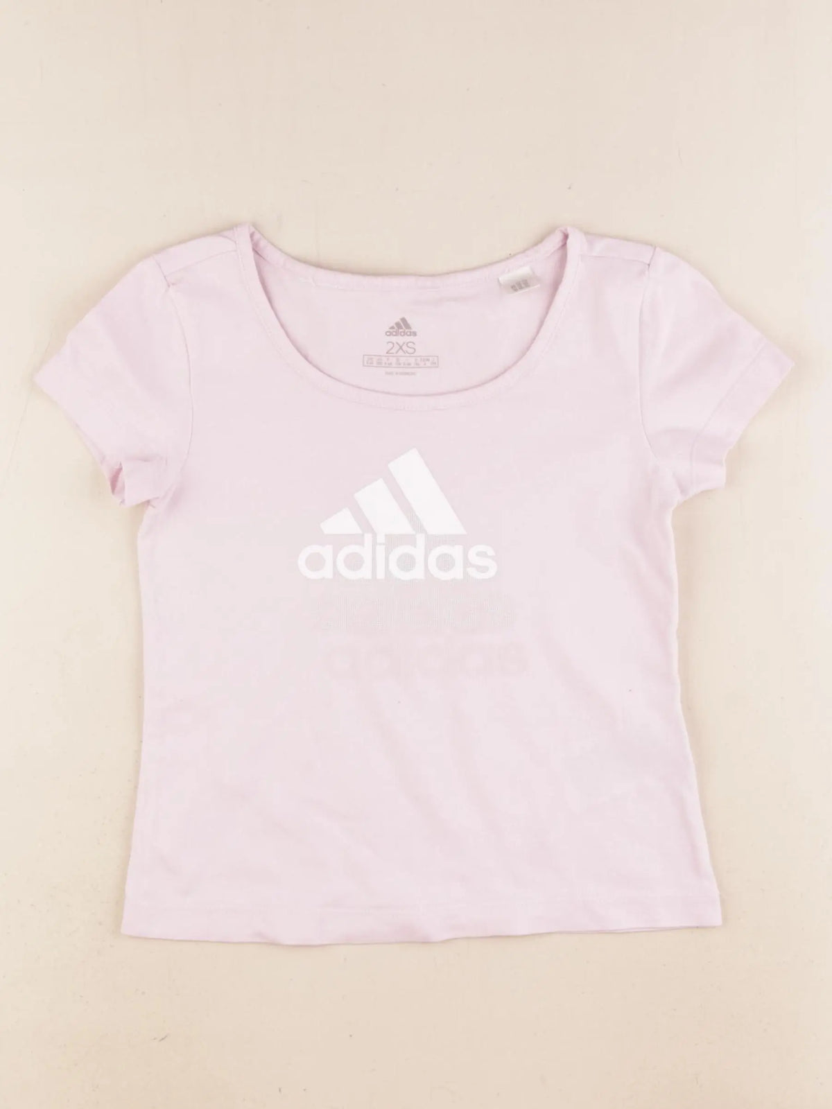 Adidas - tee-shirt rose - 5/6 ans