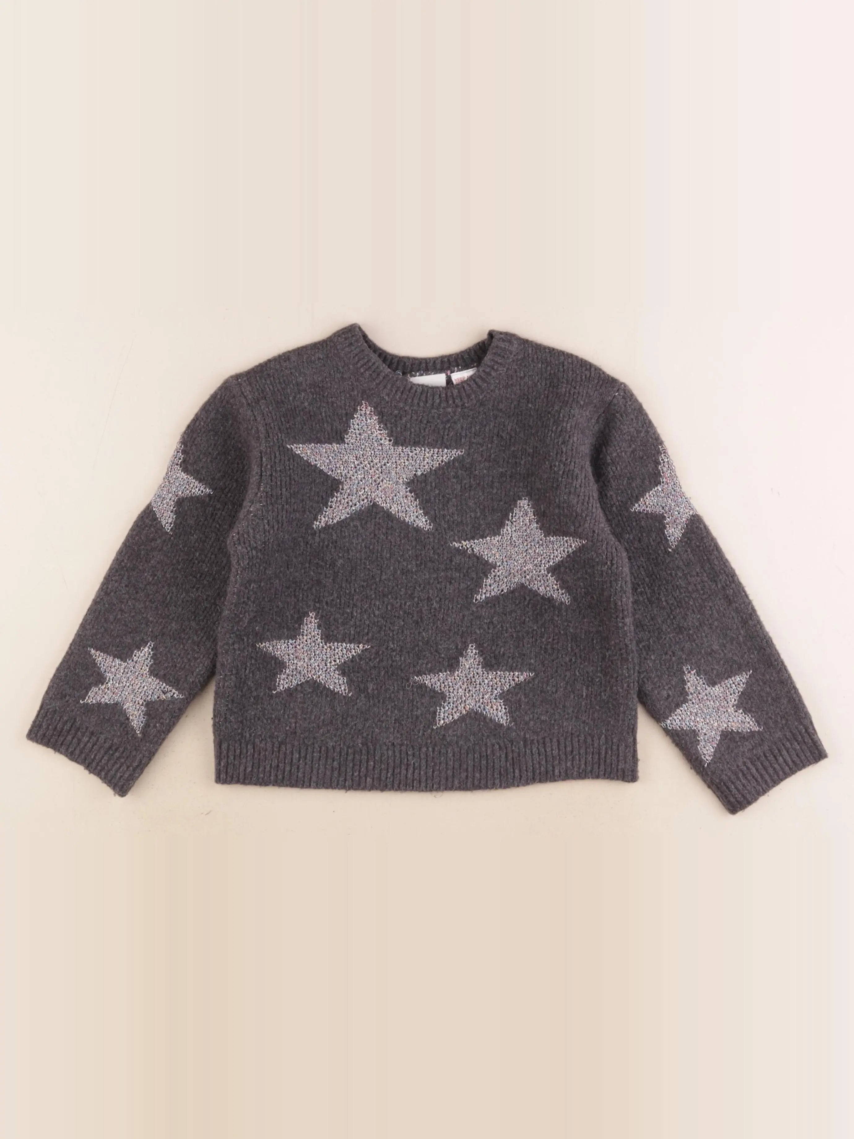 Zara - pull gris - 5 ans