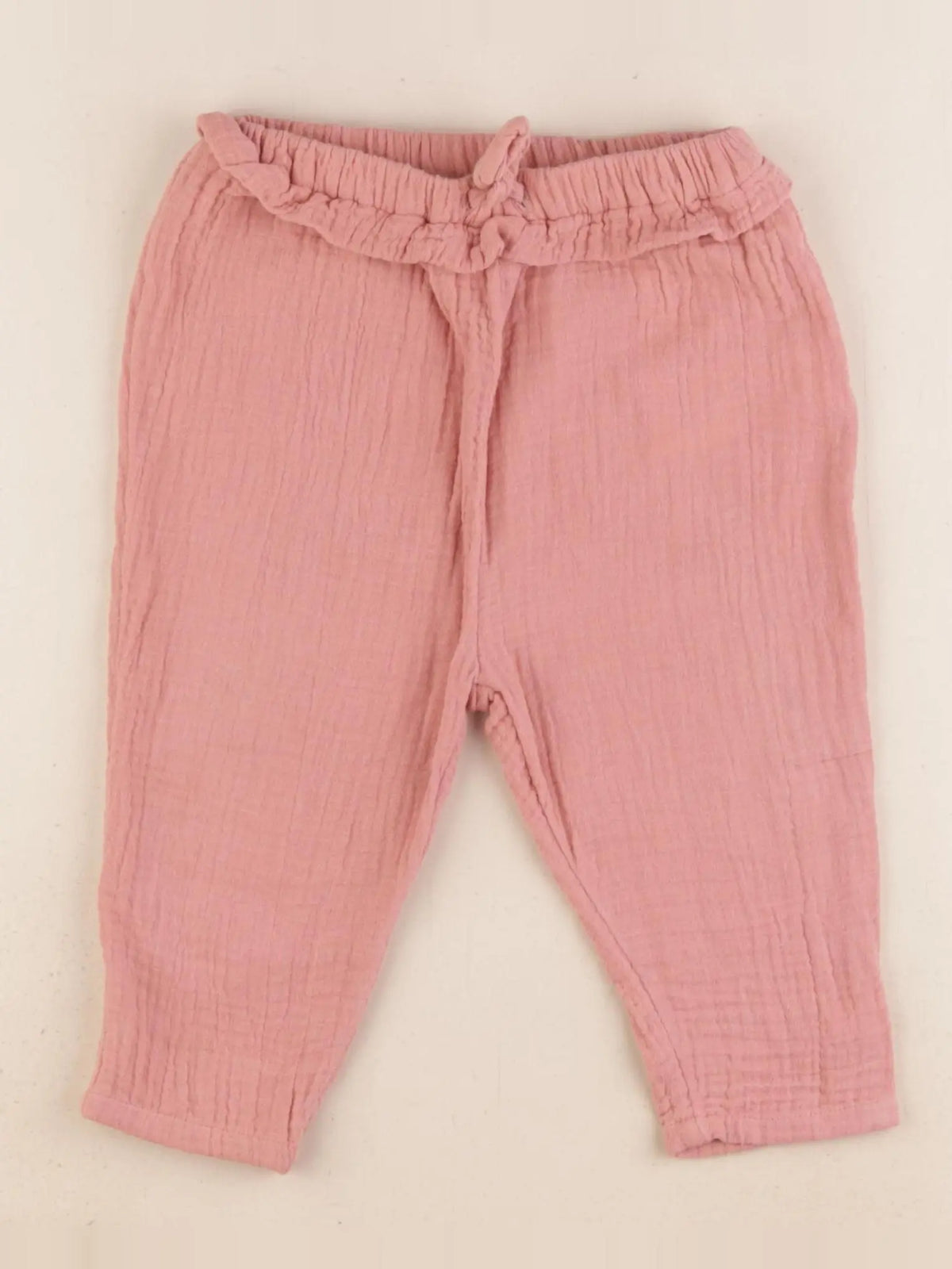 Vertbaudet - pantalon rose - 18 mois