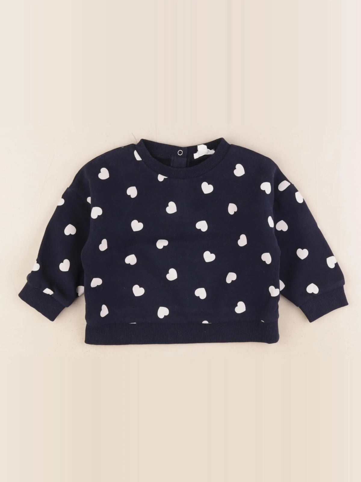 Vertbaudet - sweat bleu - 18 mois