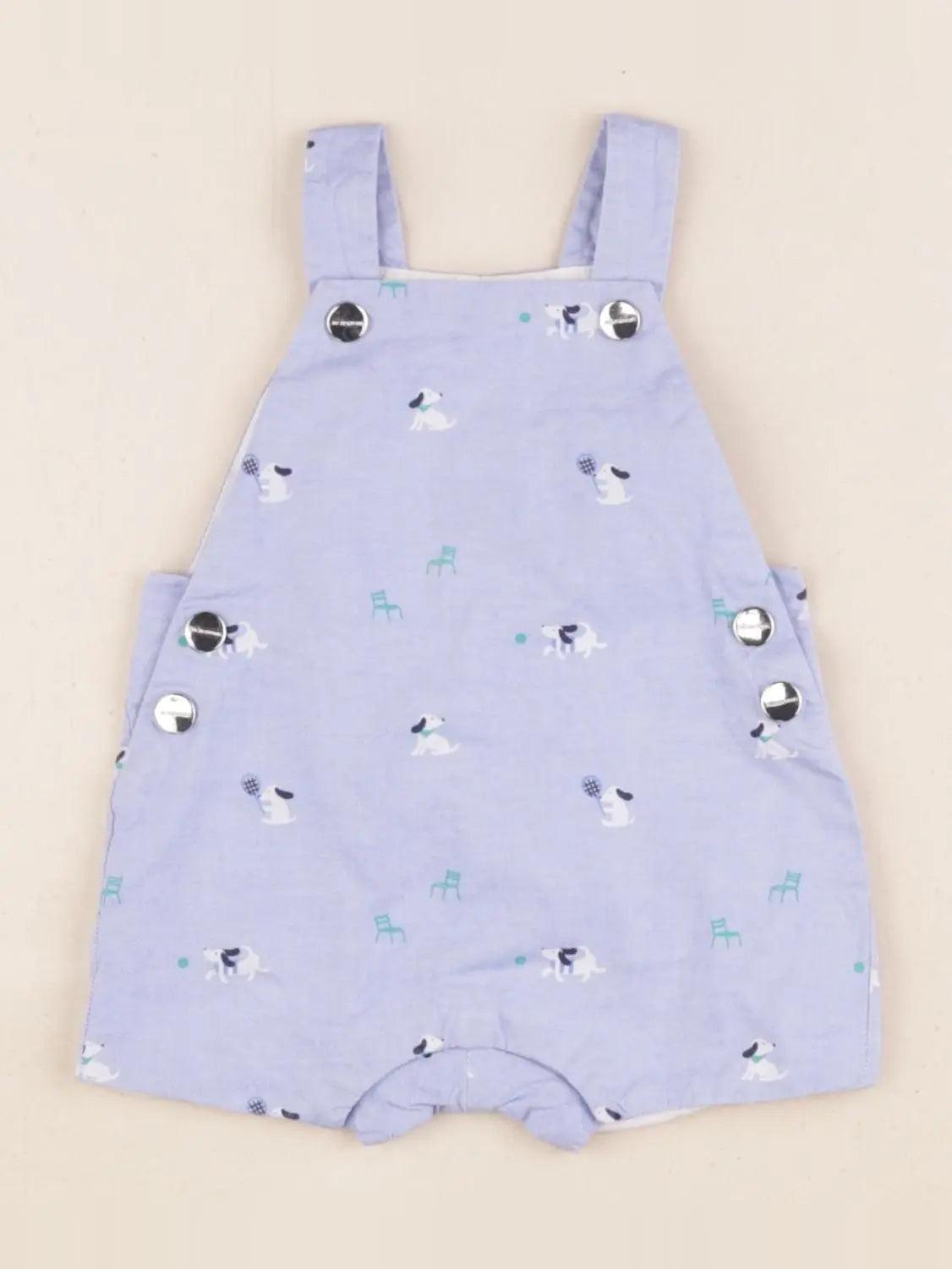 Jacadi - salopette bleu - 1 mois