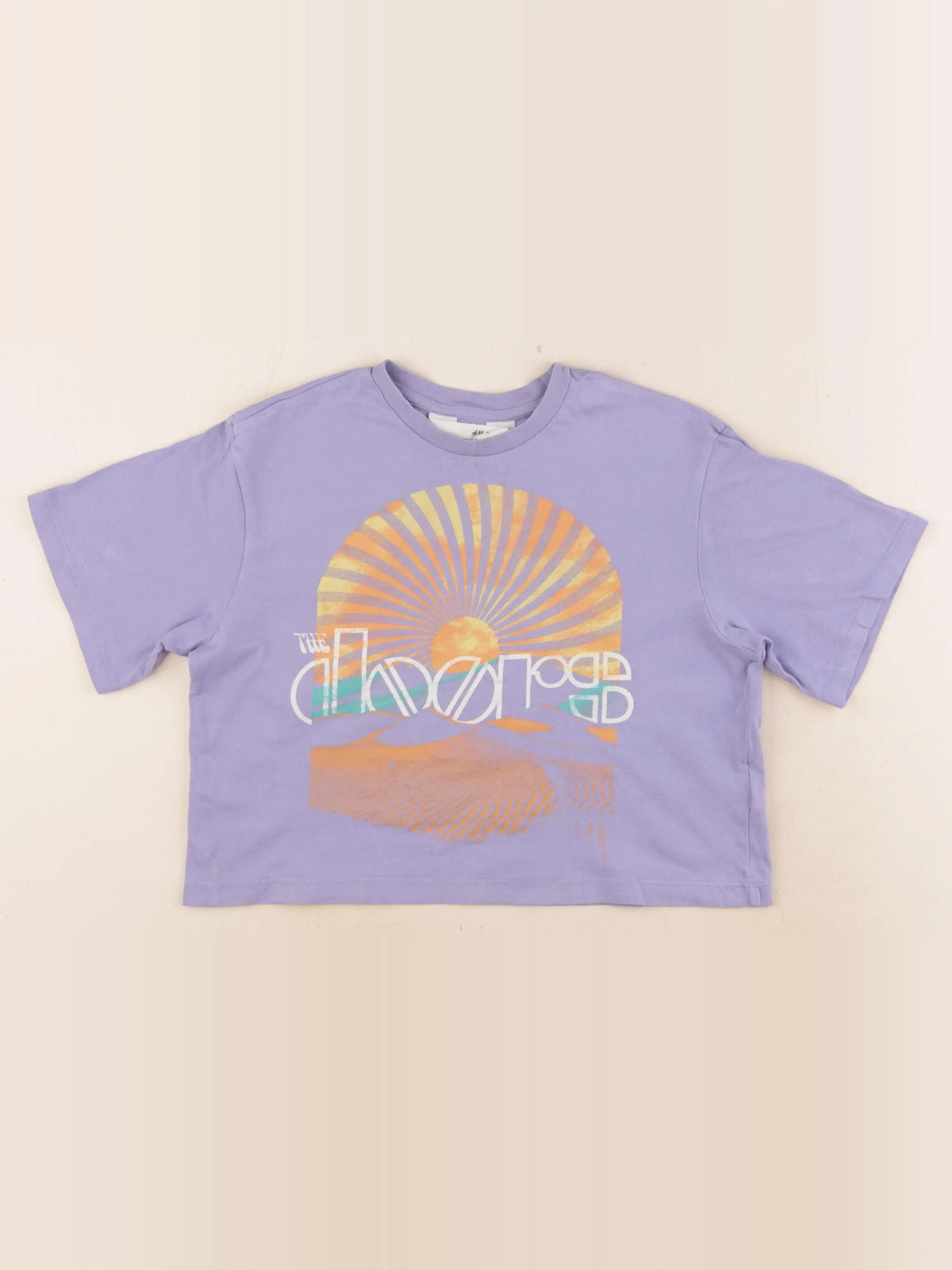 Zara - tee-shirt violet - 8/10 ans