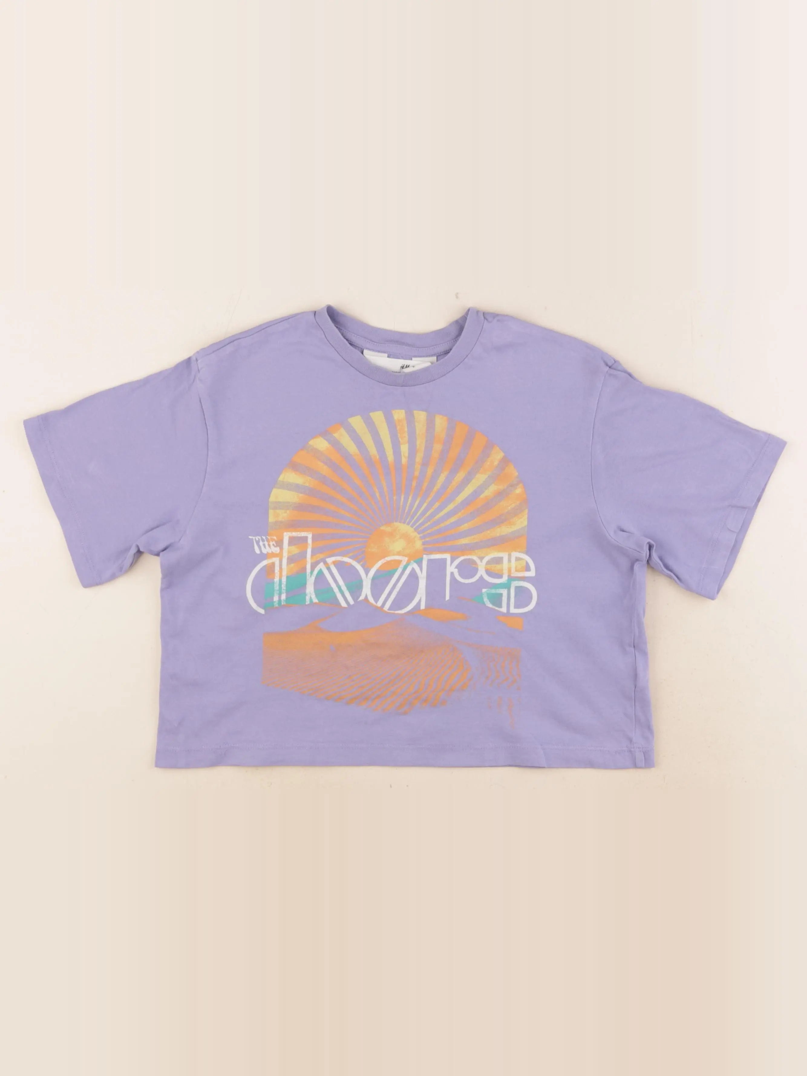Zara - tee-shirt violet - 8/10 ans
