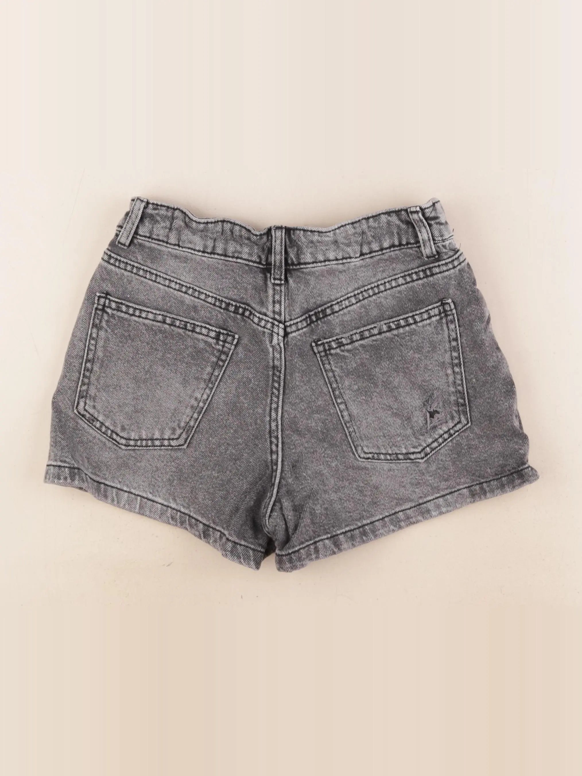 Zara - jupe short gris - 10 ans