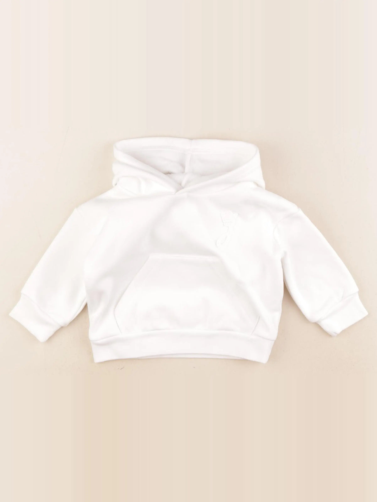 Jacadi - sweat blanc - 12 mois