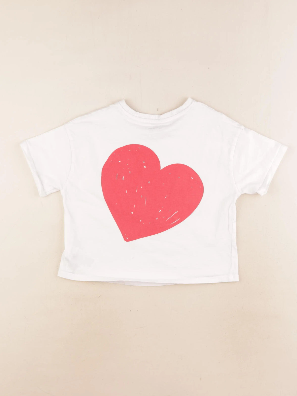Vertbaudet - tee-shirt blanc - 6 ans