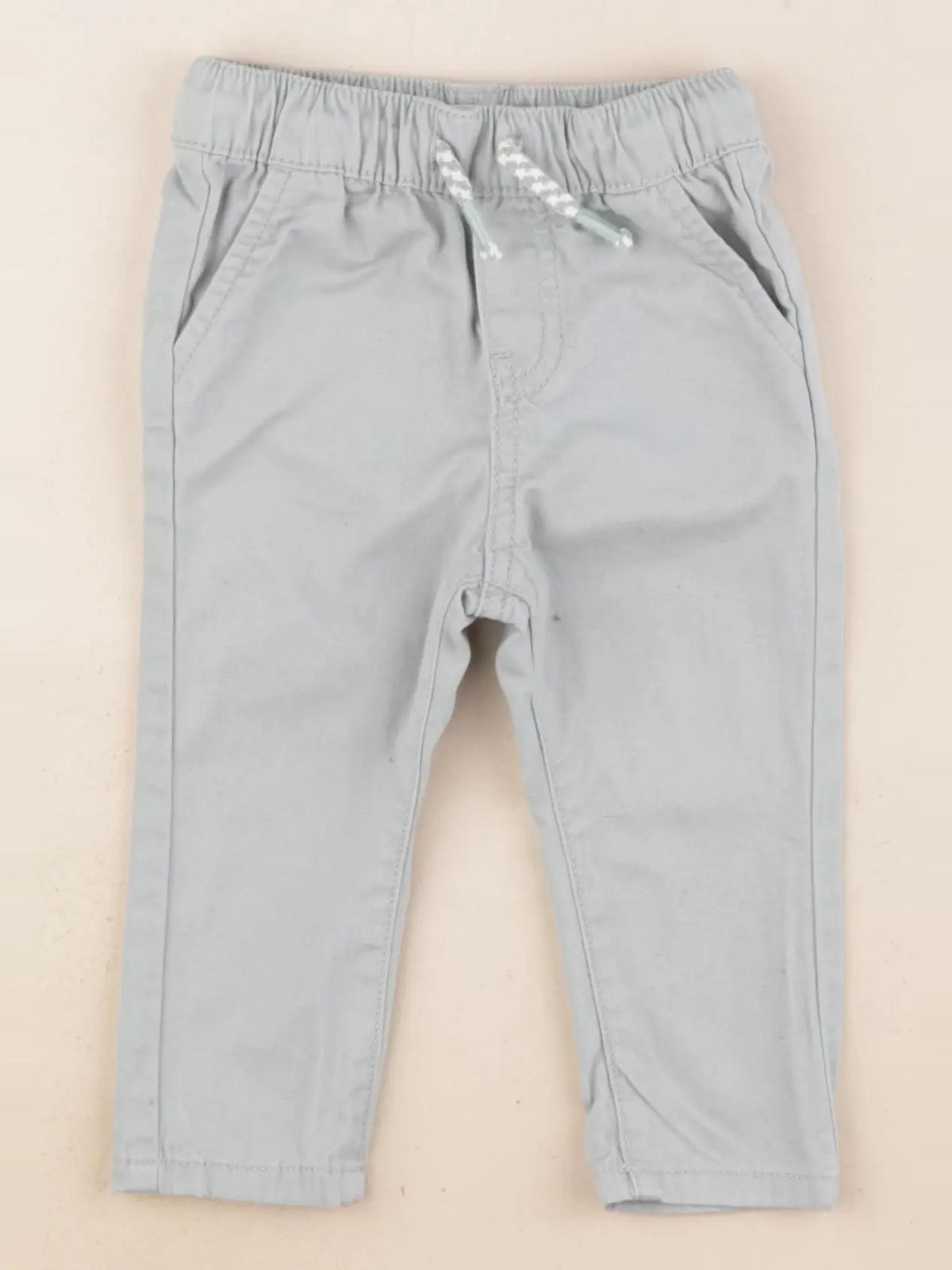 Vertbaudet - pantalon bleu - 6 mois