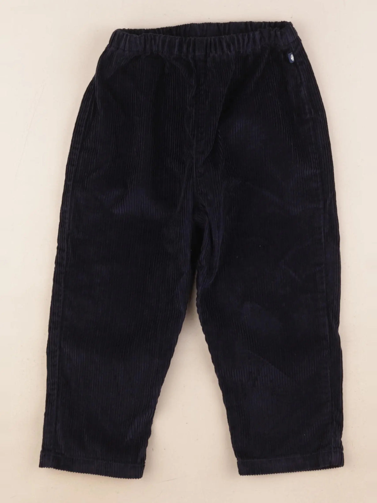 Petit Bateau - pantalon bleu - 36 mois