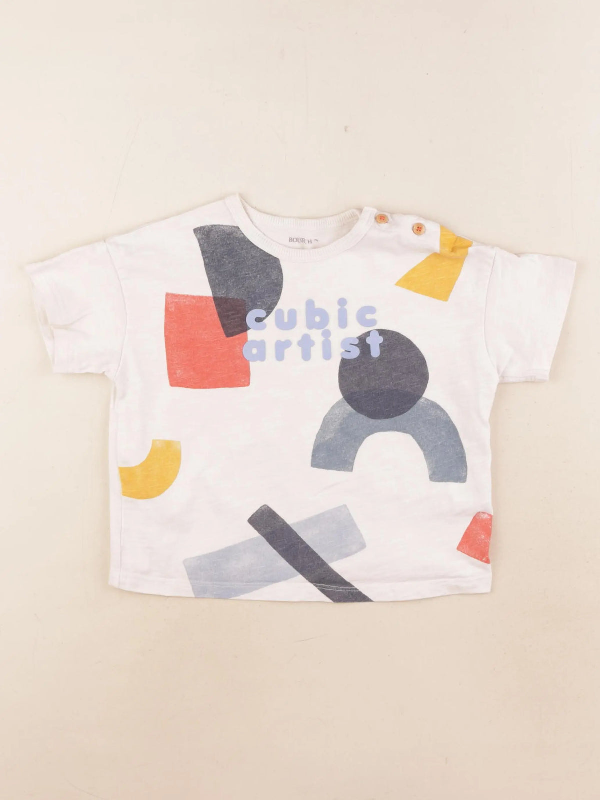 Boutchou - tee-shirt multicolore - 24 mois
