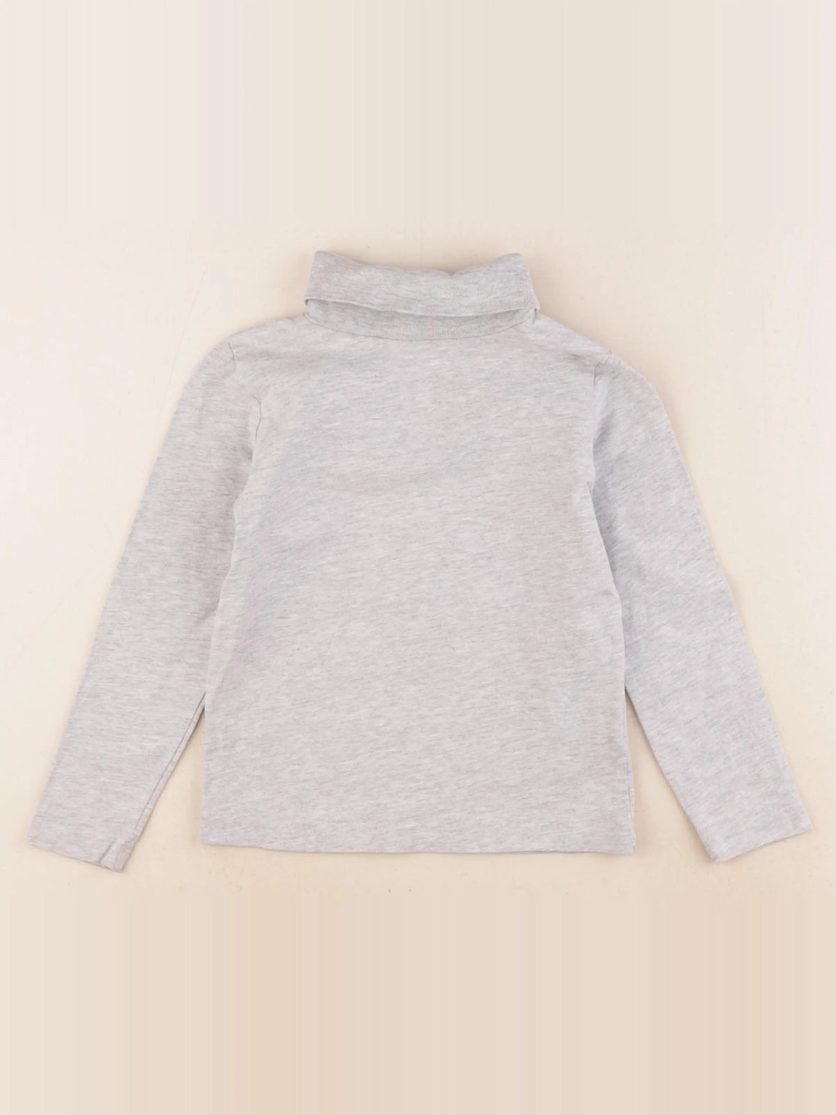 Monoprix - sous-pull gris - 5 ans