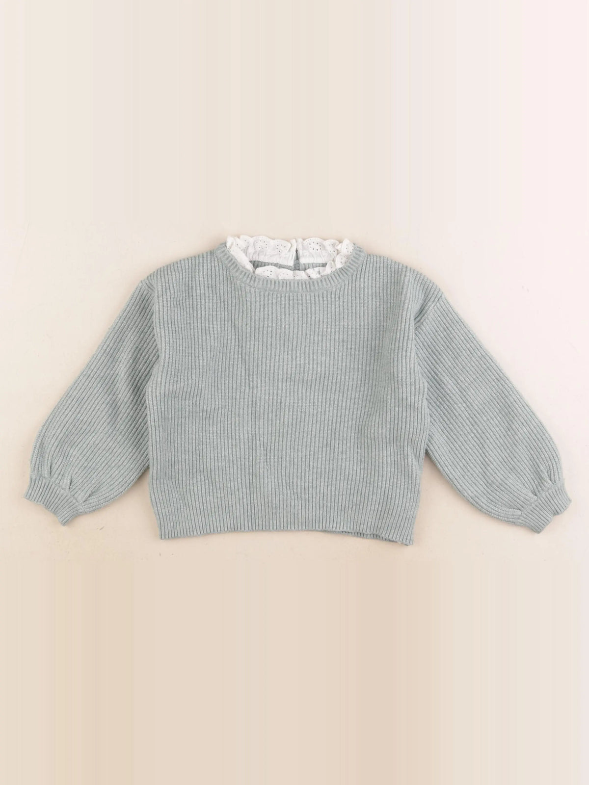 Vertbaudet - pull vert - 2 ans