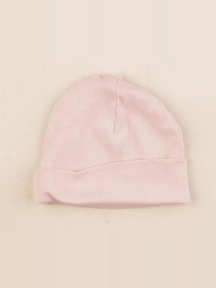 H&M - bonnet rose - 1/2 mois